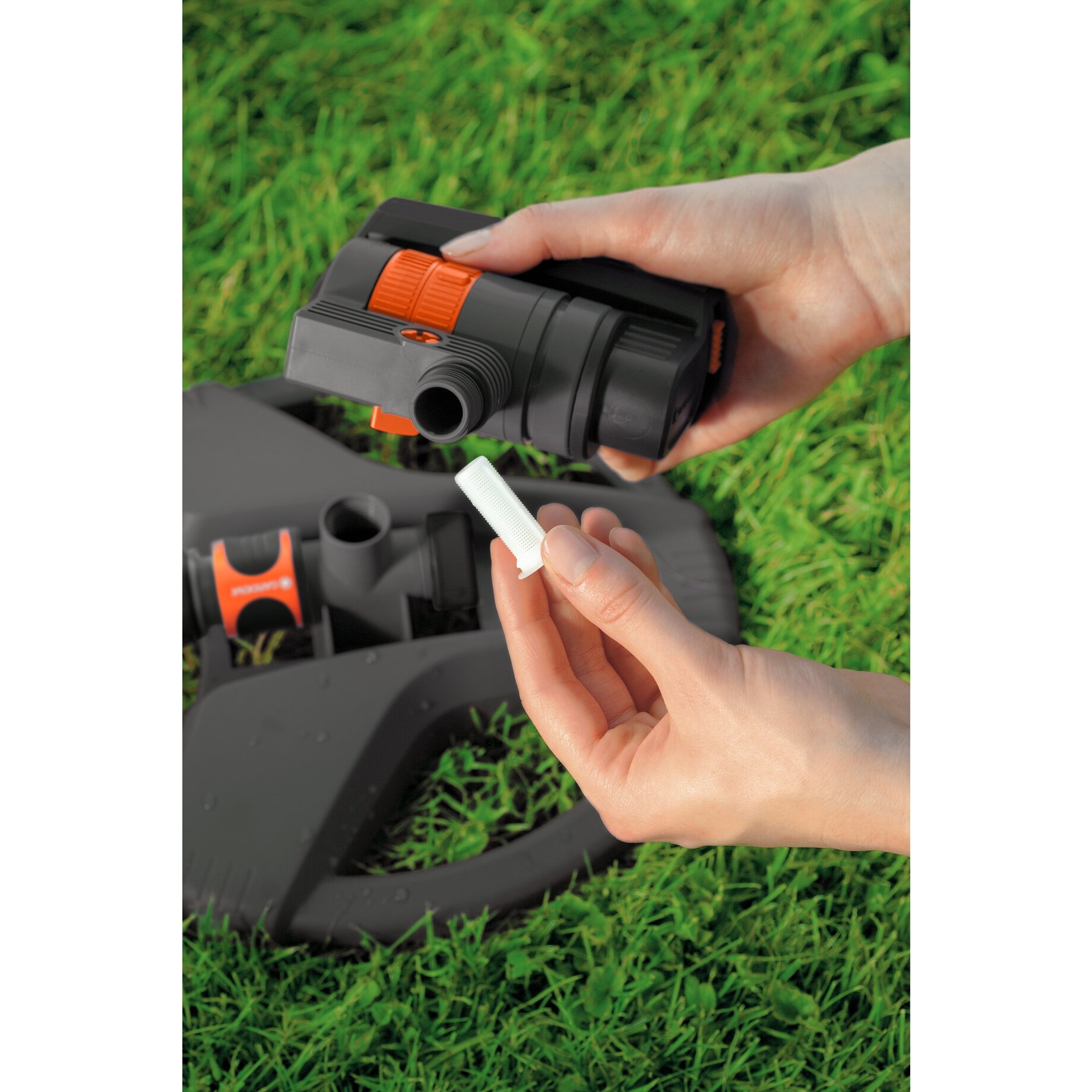 Garten, Rasen, Bewässerung, Sprinkler, Filter, textured filter, wand accessory, connector, white filter, gartenwerkzeug