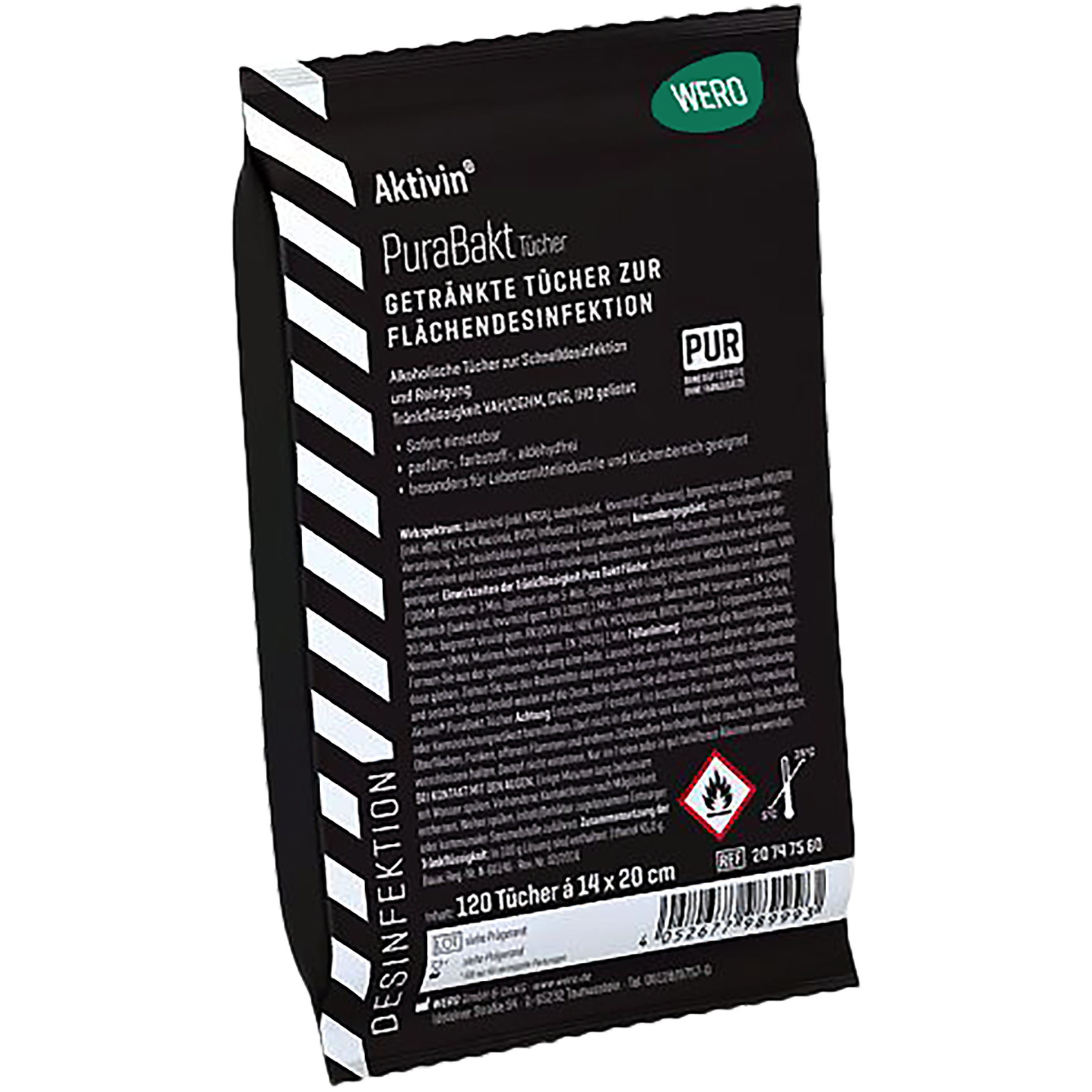 Desinfektionstuch Aktivin® PuraBakt