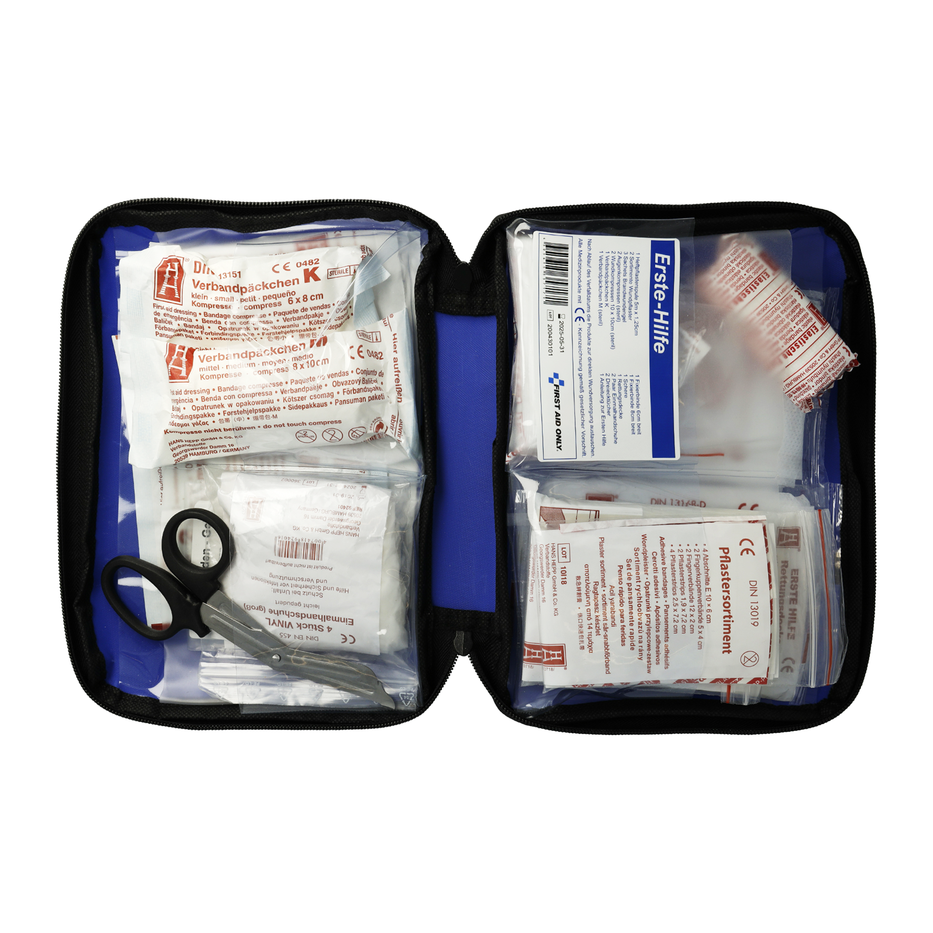 Erste Hilfe Tasche 50-teilig