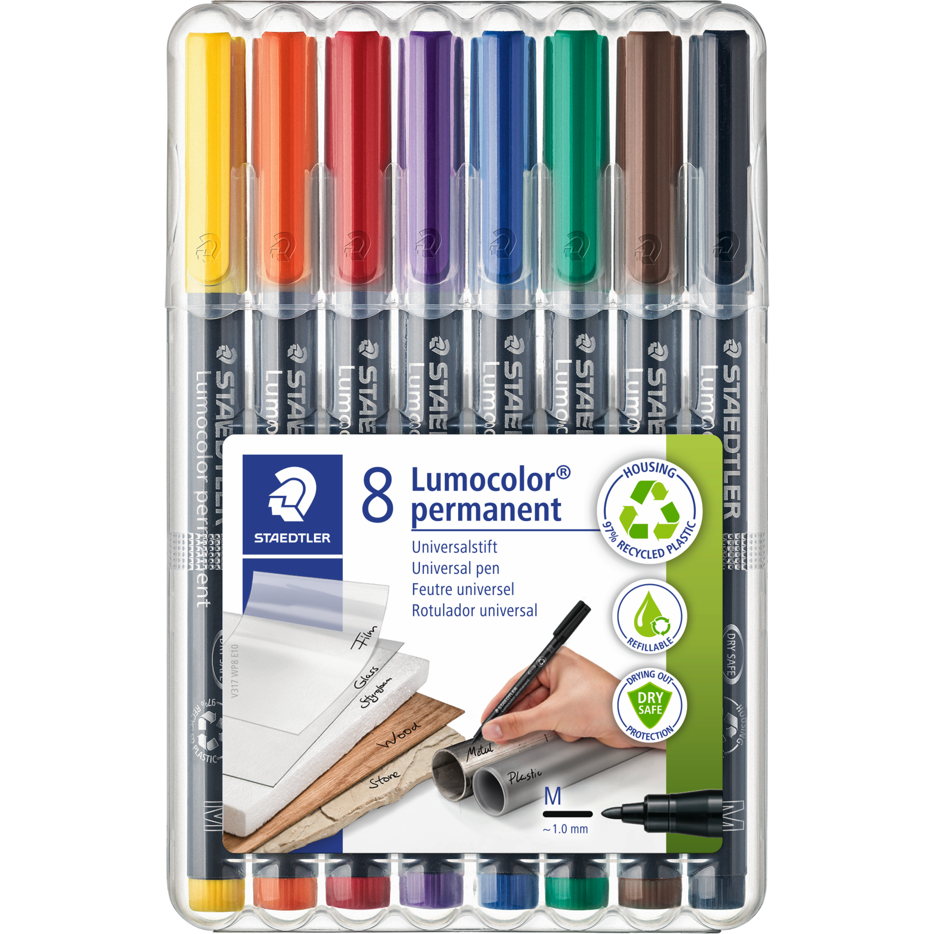 Lumocolor® permanent Faserschreiber M
