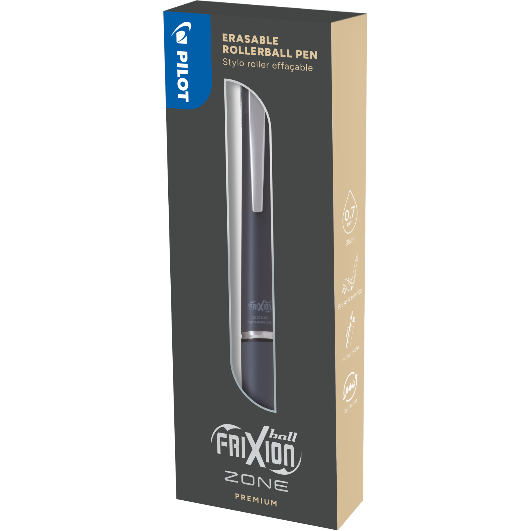 Tintenroller FriXion Zone 0.7 (M) in Box