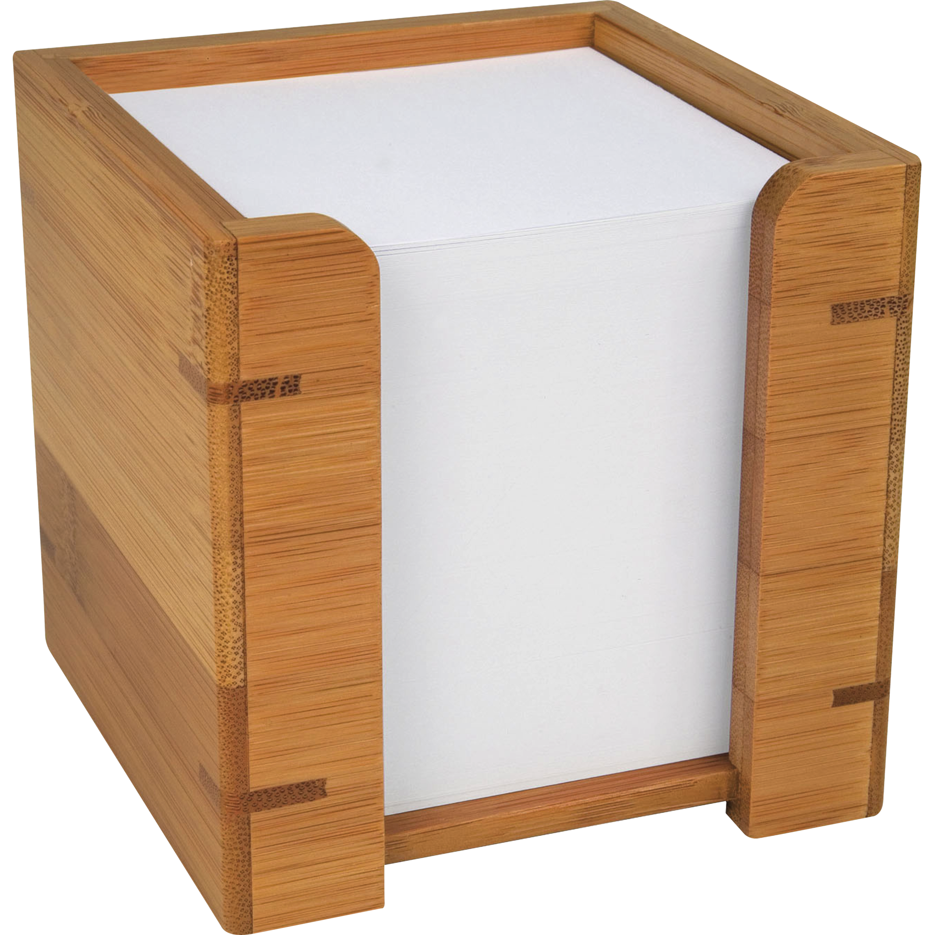 Zettelbox Bambus