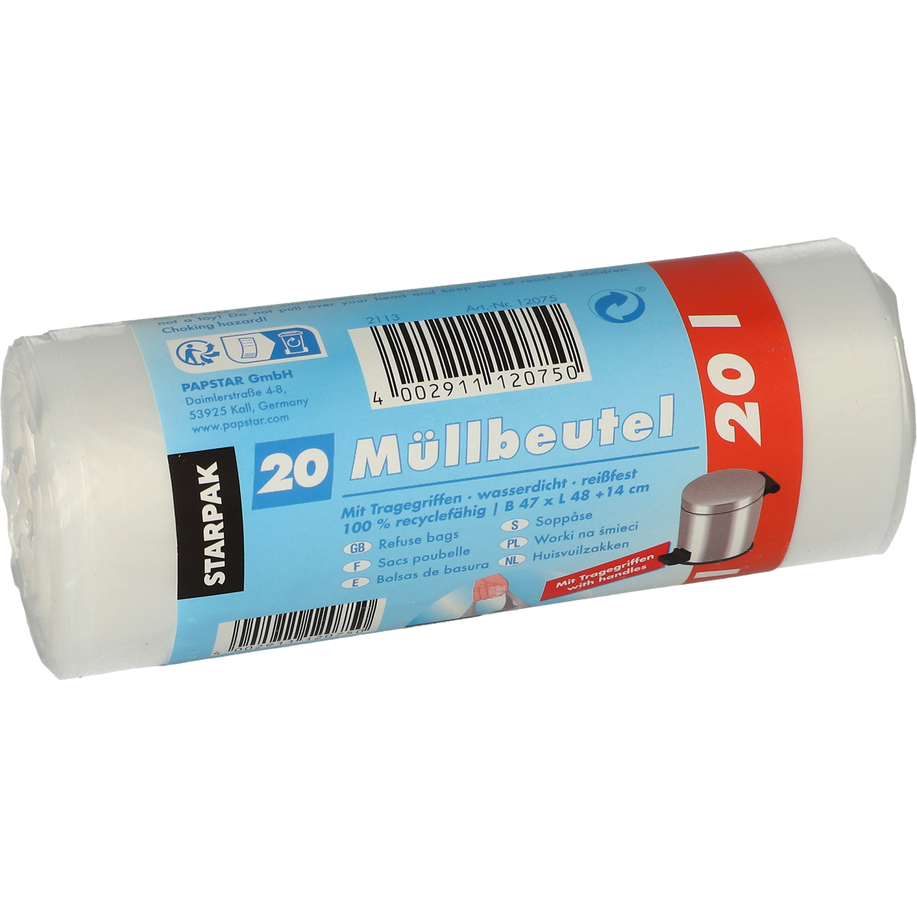 Müllbeutel, 20 l
