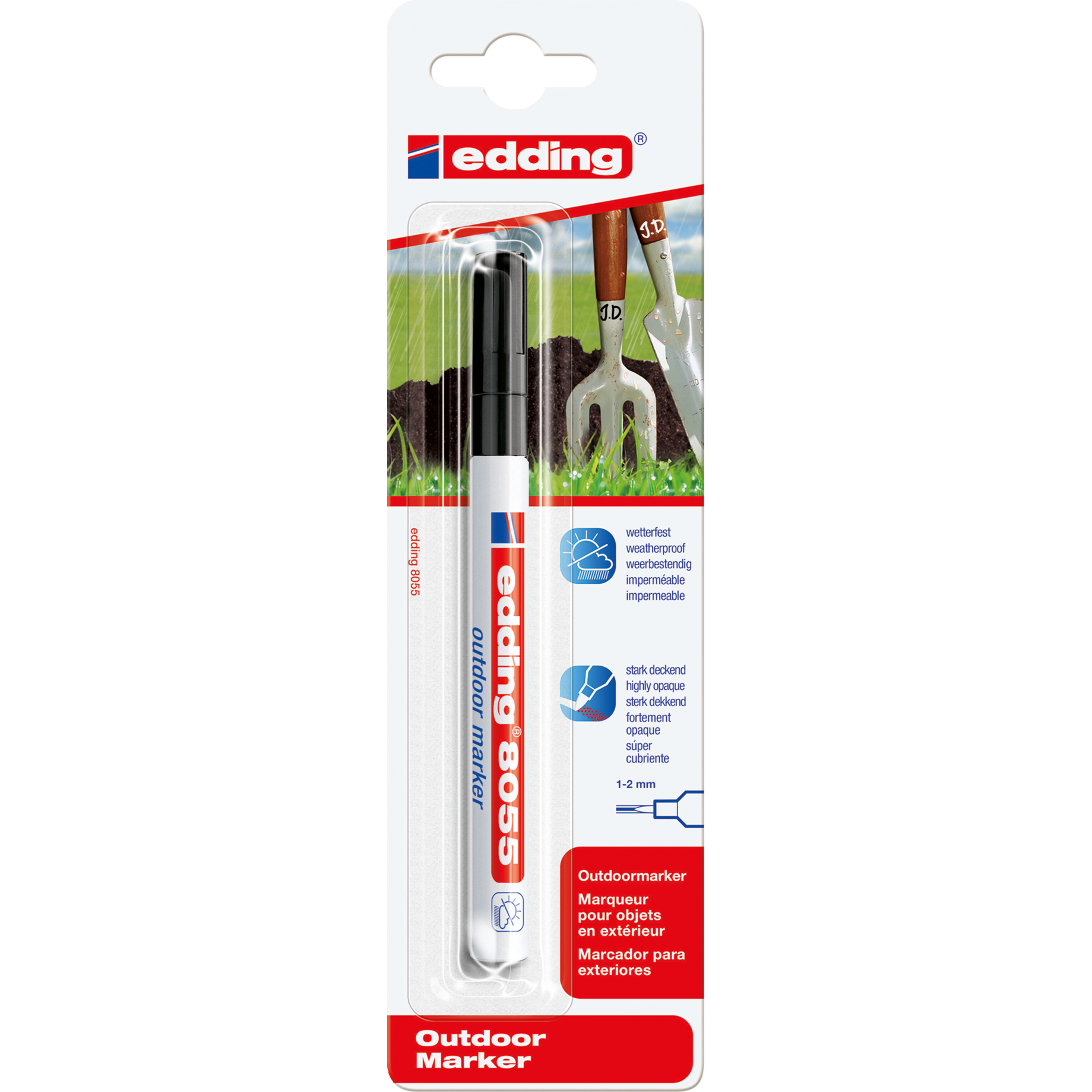 edding Outdoormarker 8055 1-2mm sw