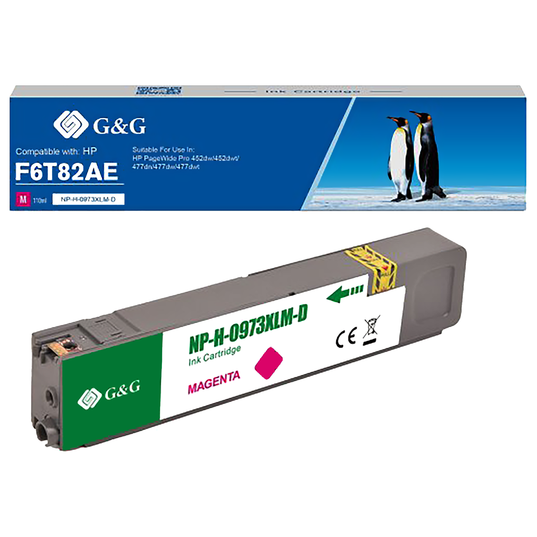 Inkjetpatrone kompatibel zu HP 973XL