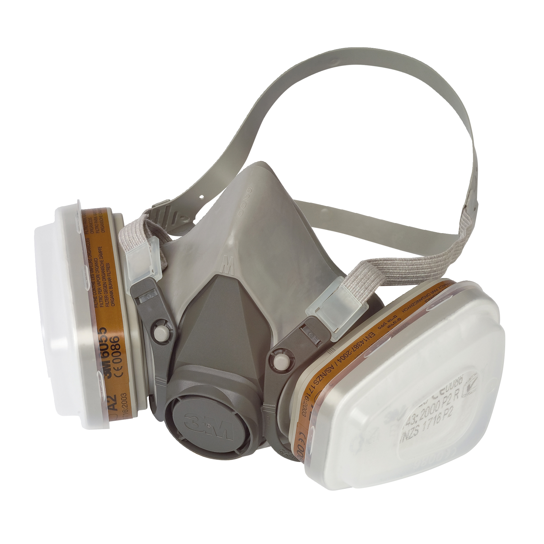 3M Halbmaske A2P2 Mehrweg +Wechselfilter gr