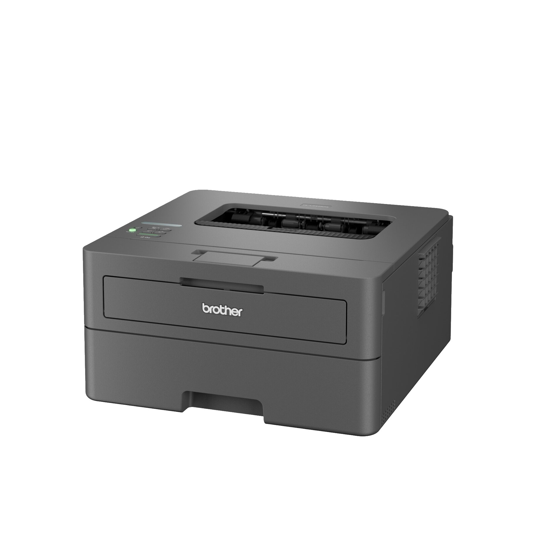 Drucker, Laser/LED, Papierausgabe, Brother, Kompakt, Drucker, Tintenstrahldrucker, Brother, Schwarz/Grau, Kompakt