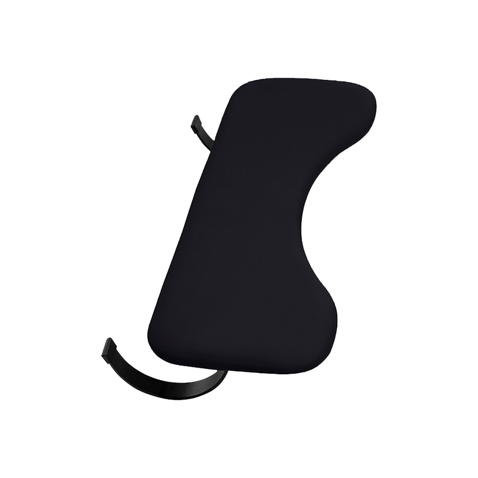 Ergonomische Armauflage mit Textilbezug