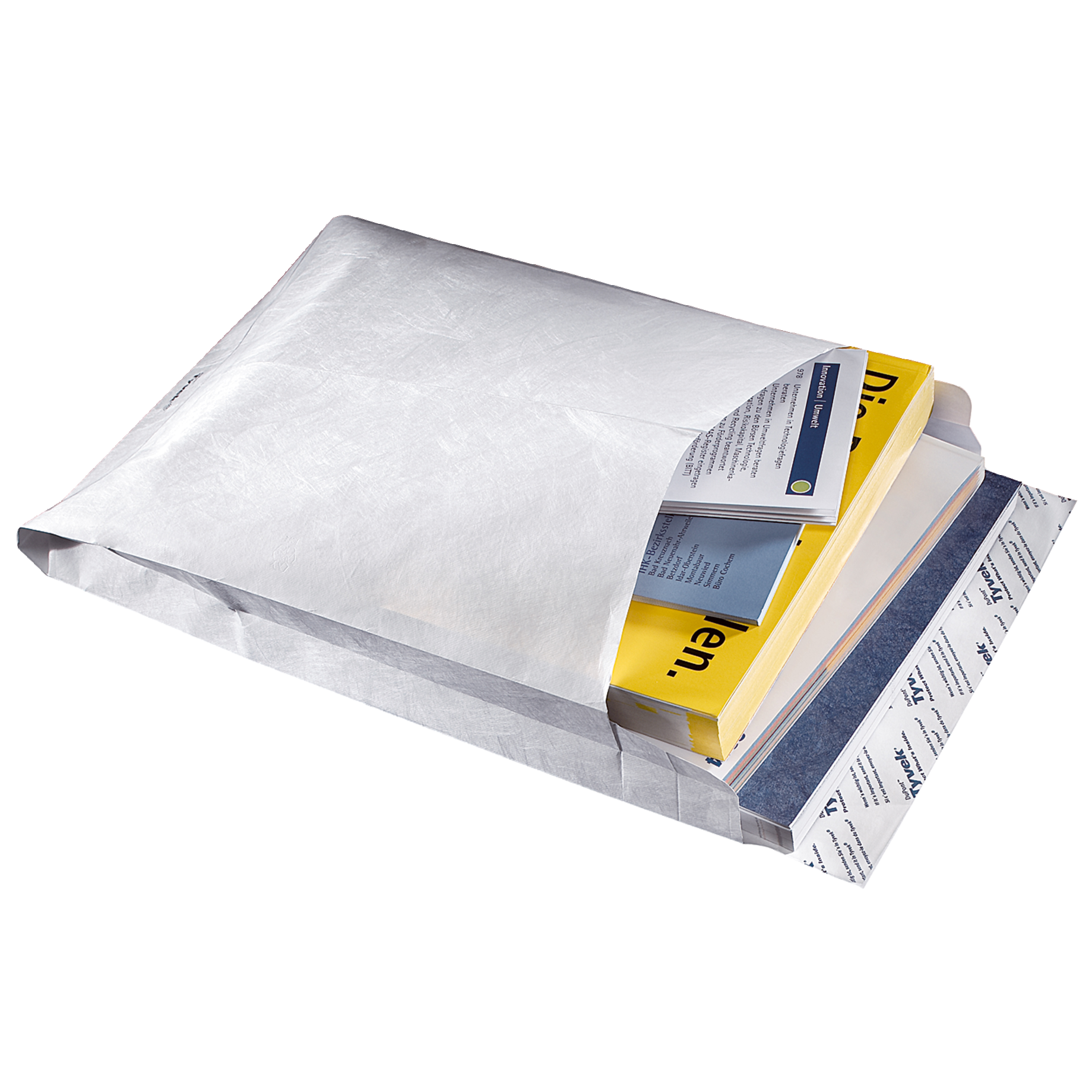 Tyvek® Faltentasche ohne Fenster