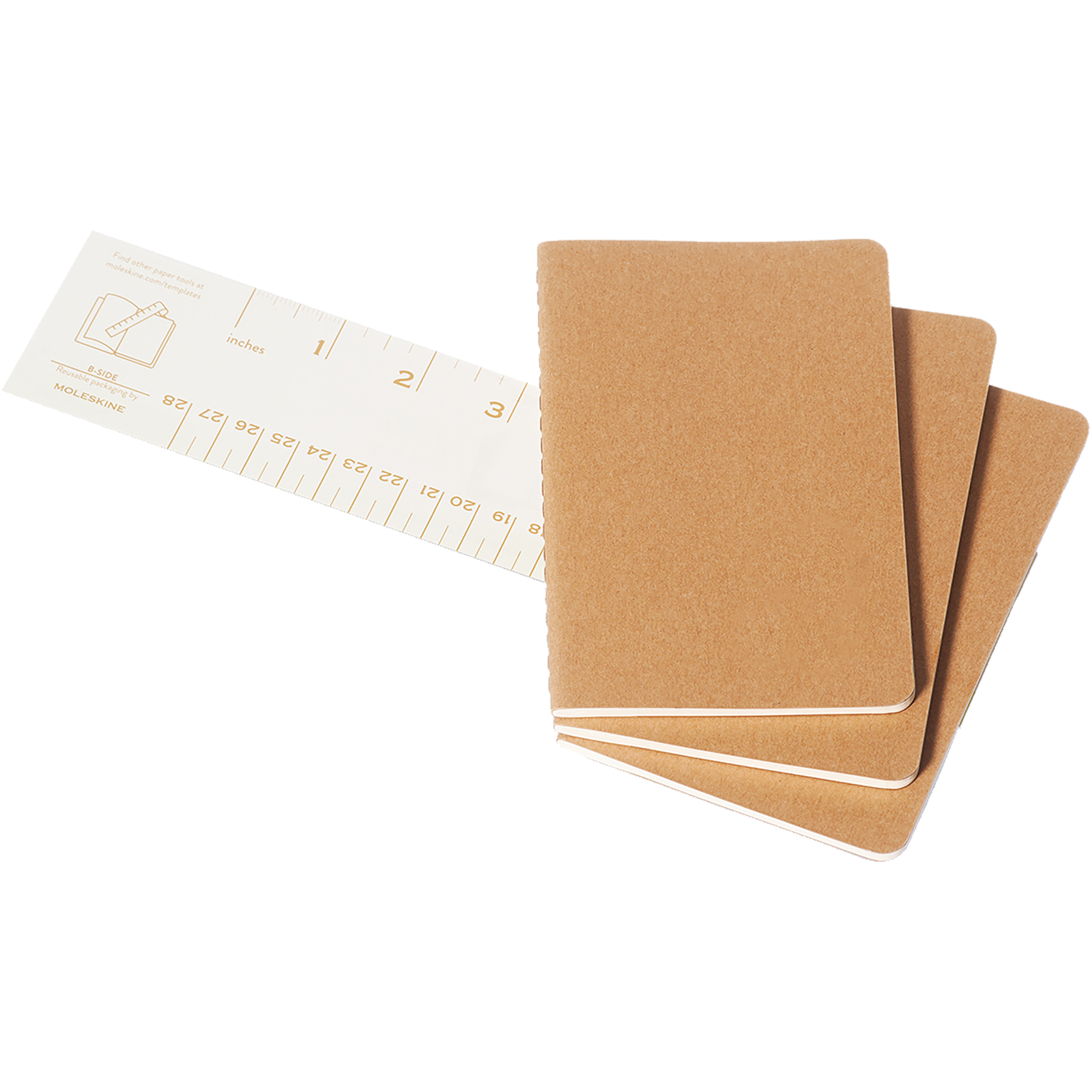 Notizheft Cahier, Pocket 3er Set