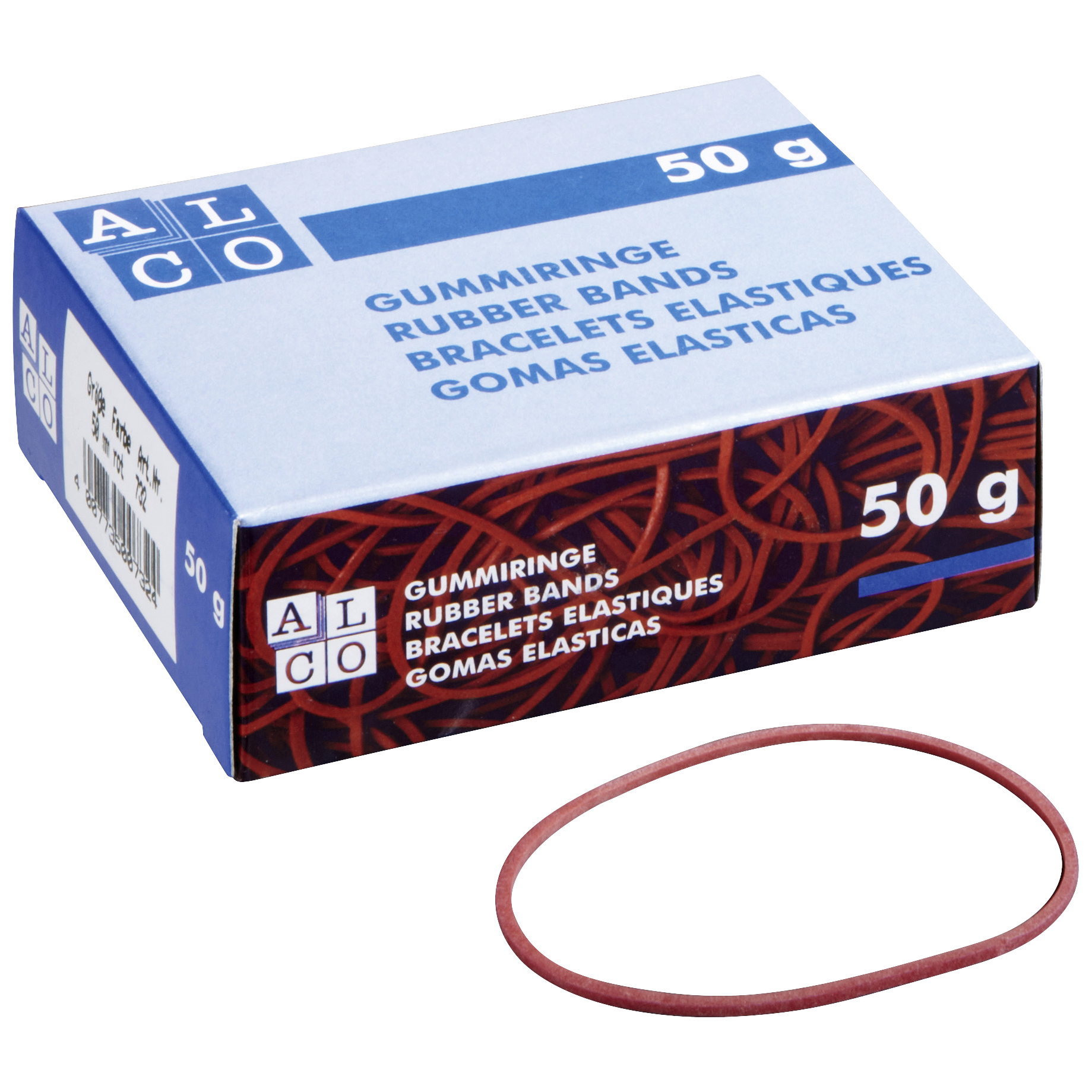 Gummiring Gr.8 50mm rot 50g