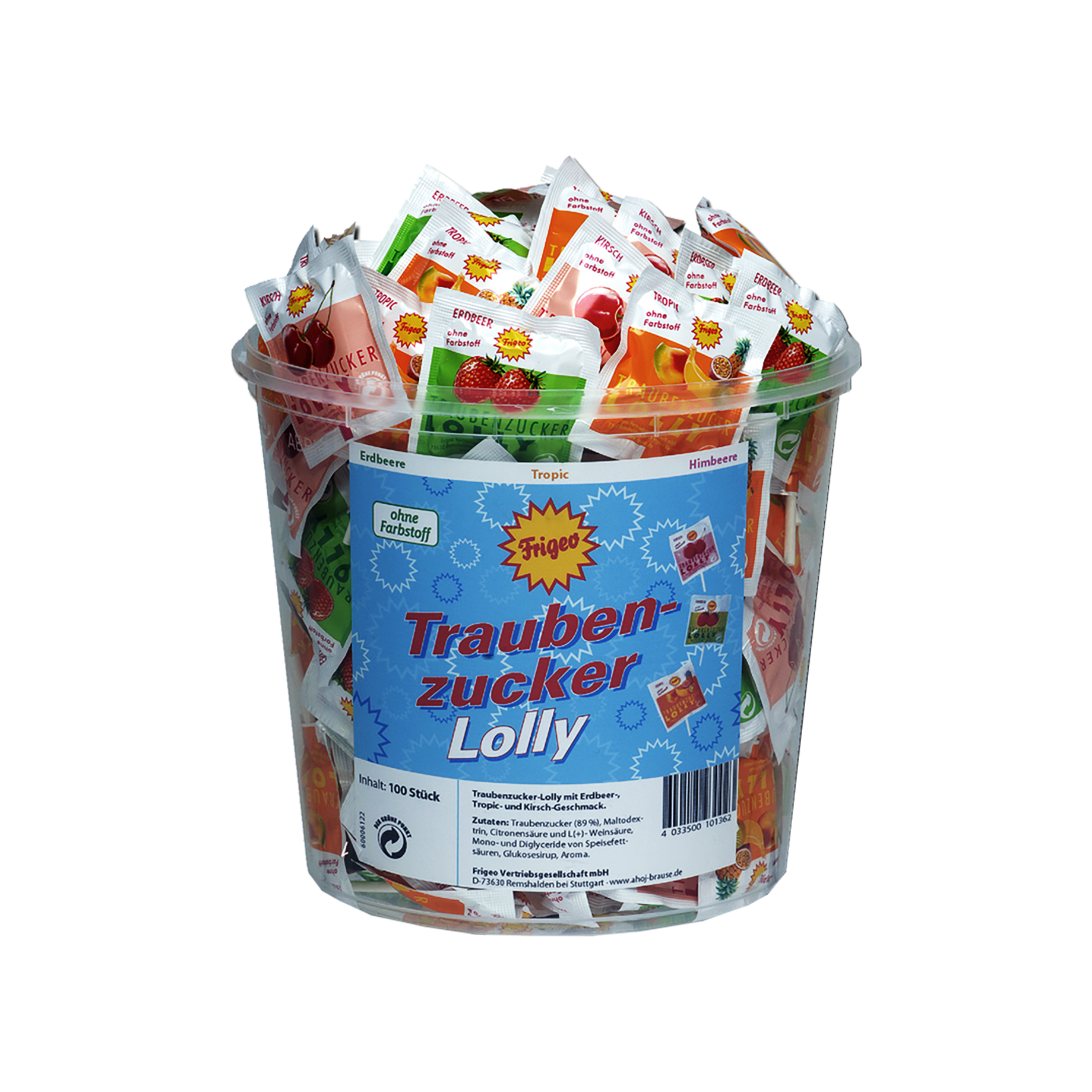 Traubenzucker Lolly