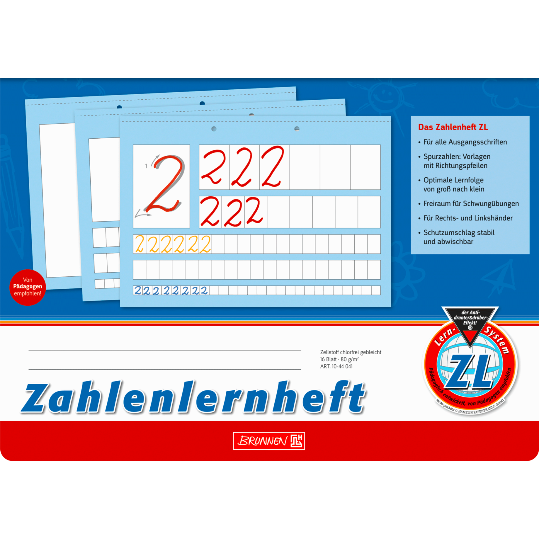 Zahlenlernheft