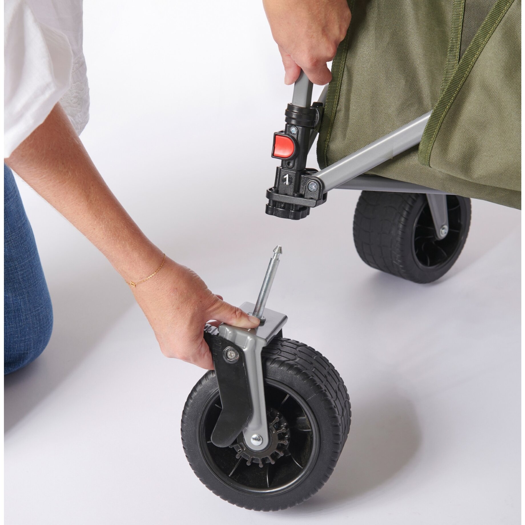 Dolly-Rad, Nutzfahrwagen, Verstellbares Bein, Schwenkrad, Metallrahmen
