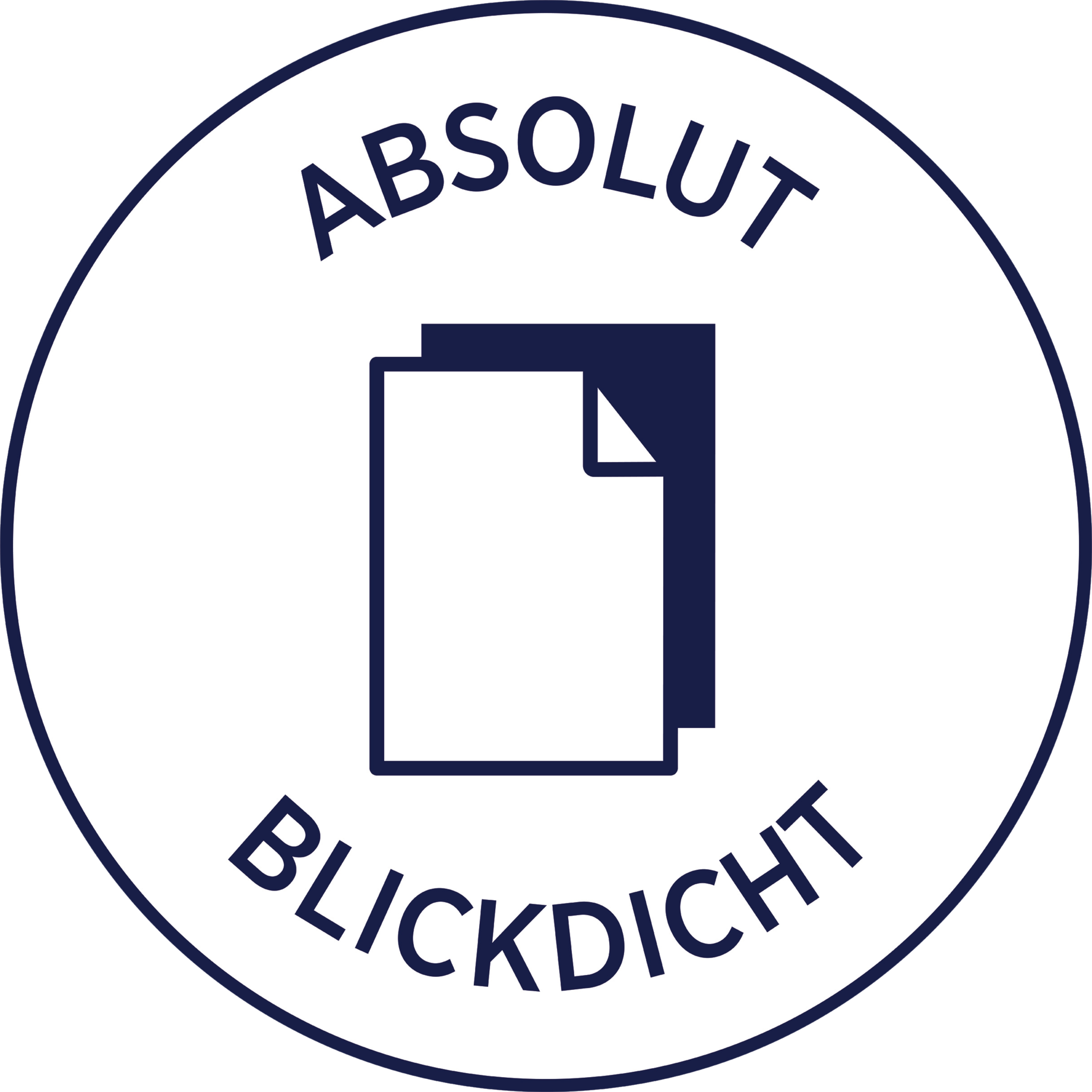 Ordner-Etikett, kurz/schmal