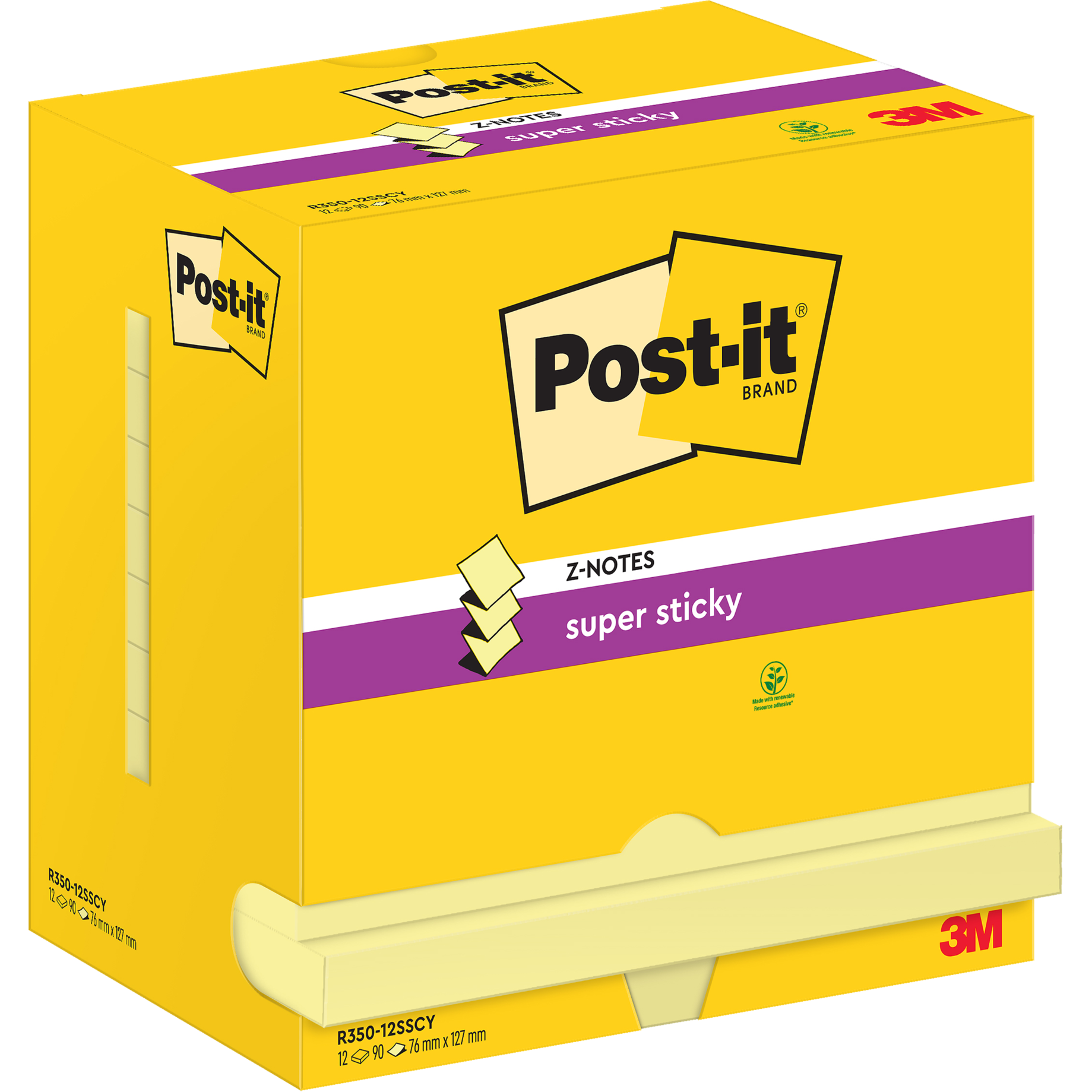 Super Sticky Z-Notes, gelb