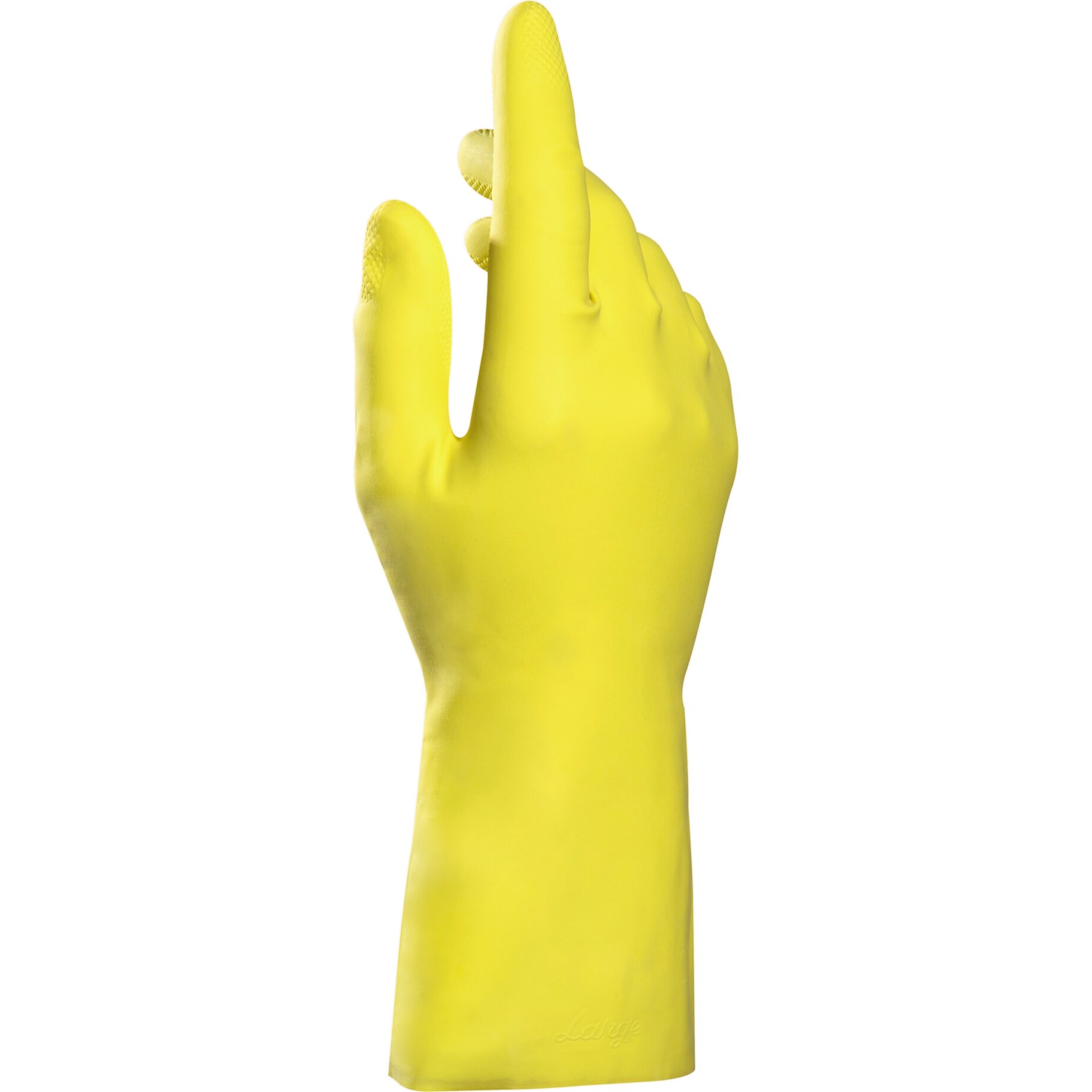 Bekleidung, Handschuh, Gummi-Handschuh, Regenhandschuh, Gehäusehandschuh, Gelb, Schutzhandschuh