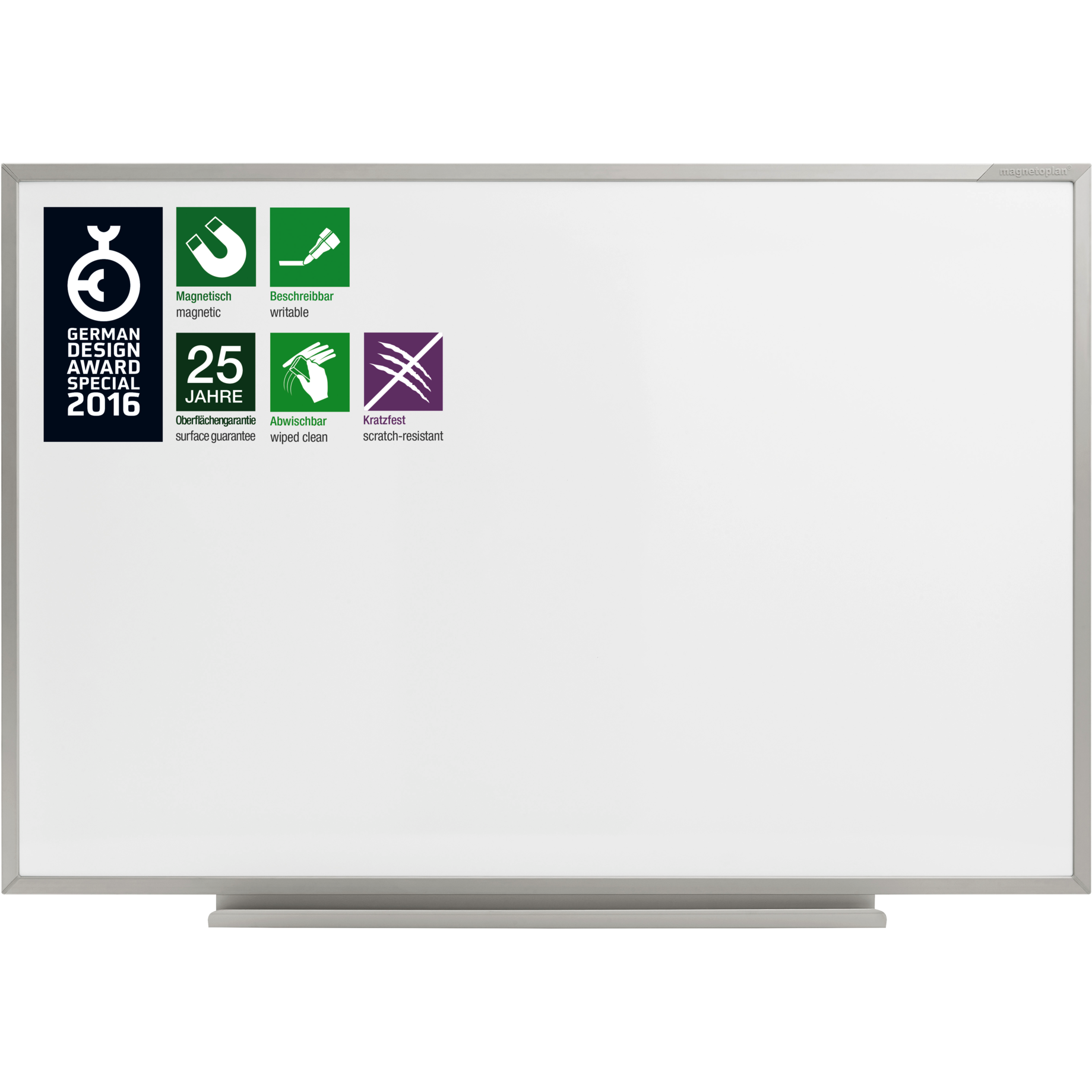Schreibtafel ferroscript®, einseitig