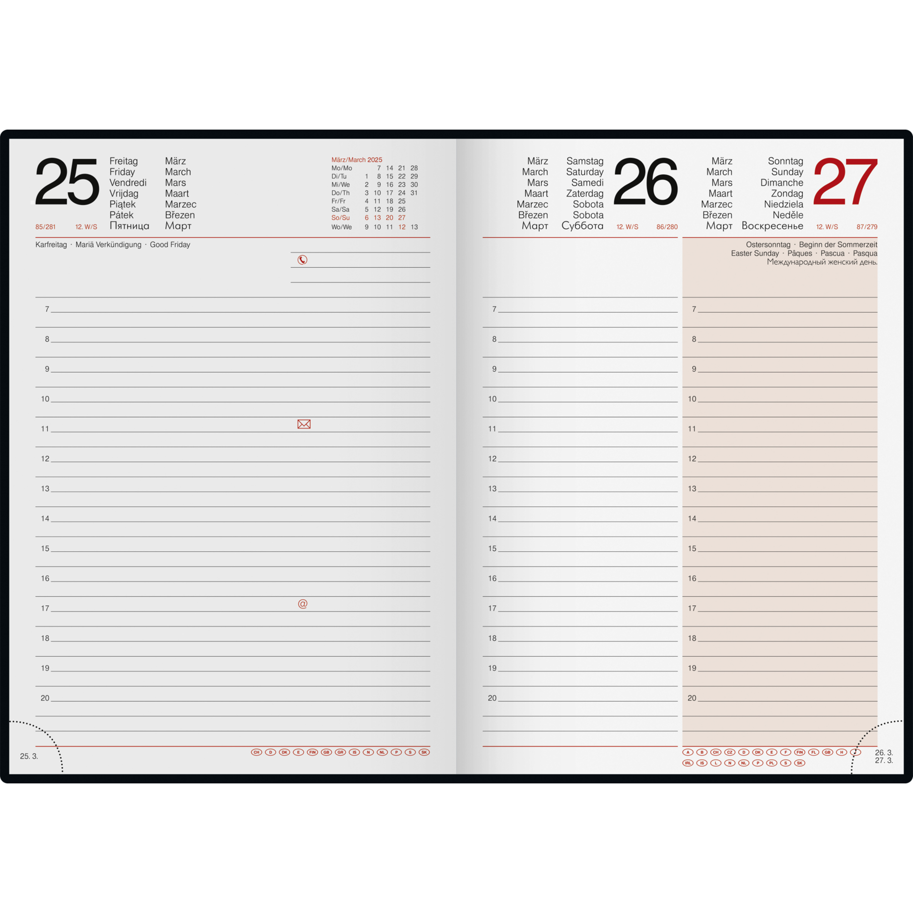 Buchkalender Mentor
