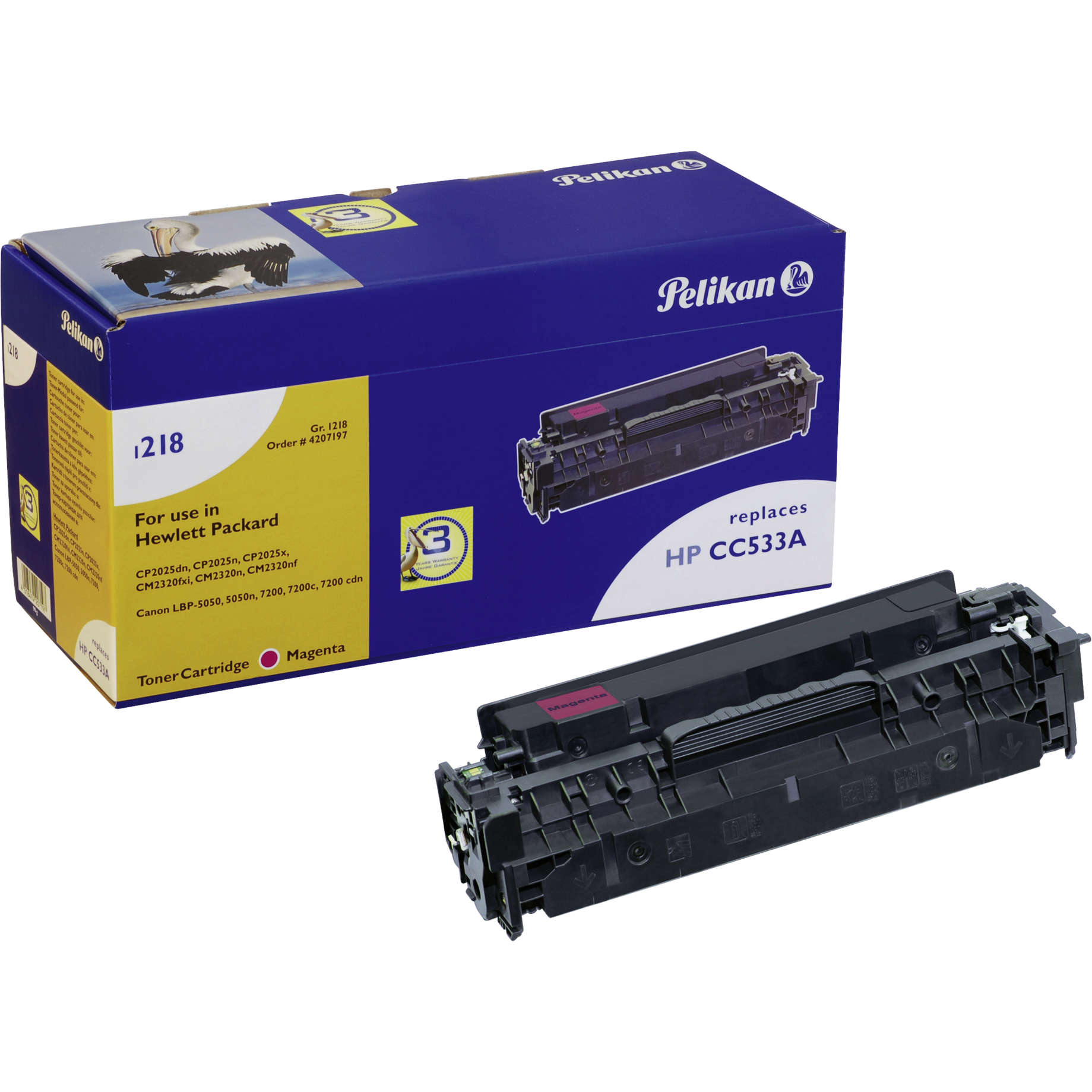 Toner für HP CP 2025