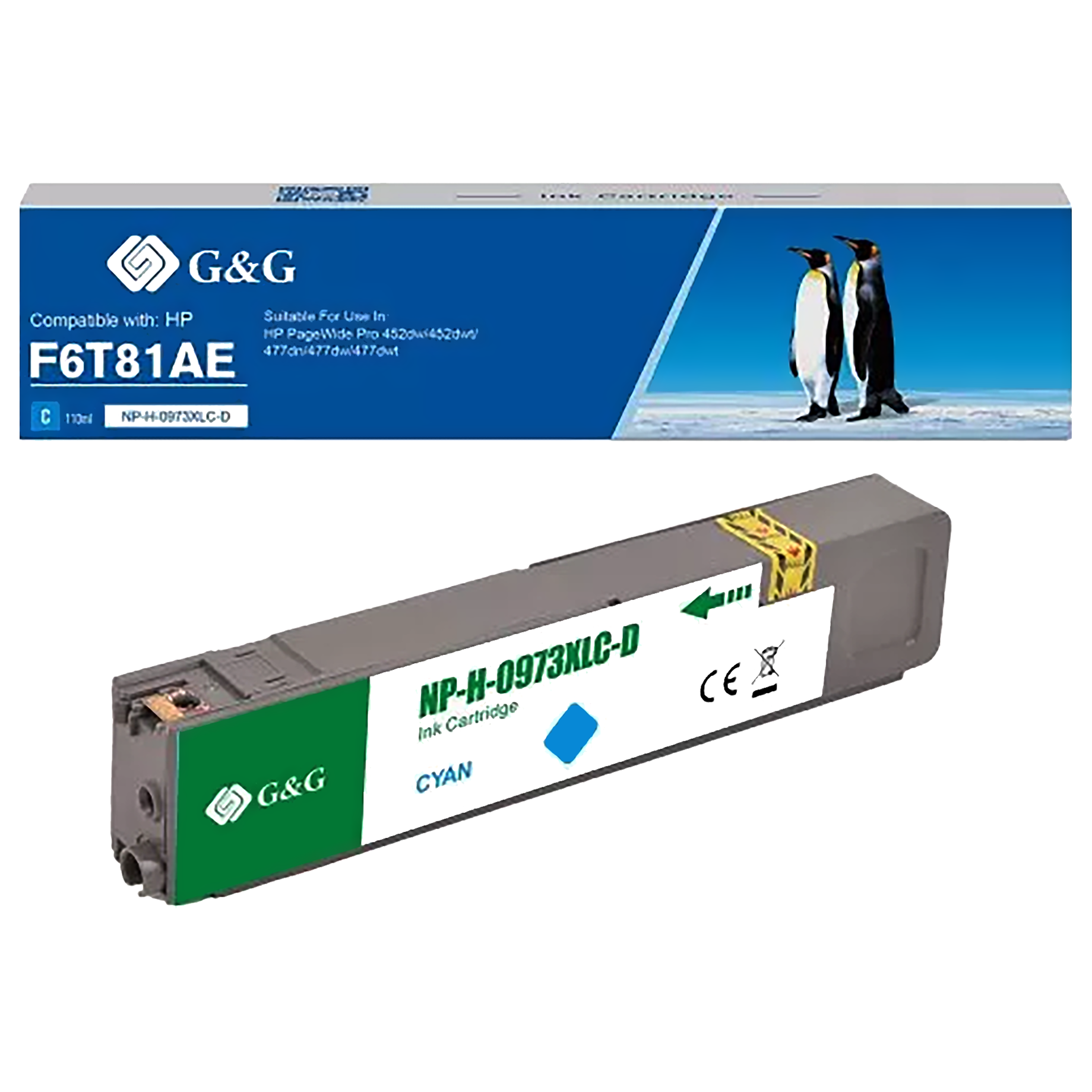 Inkjetpatrone kompatibel zu HP 973XL