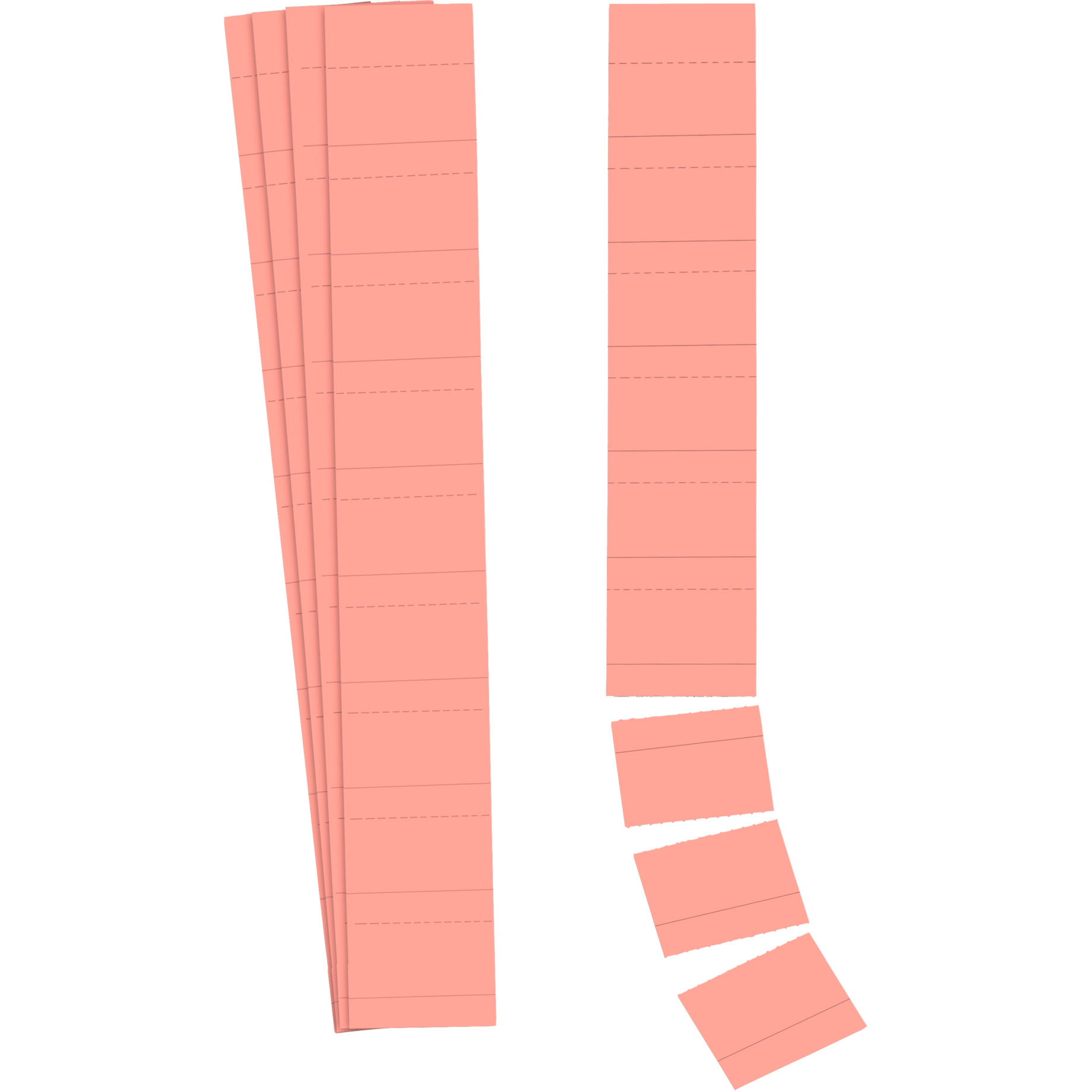 Einsteckkarte für Planrecord Stecktafel, 4 cm