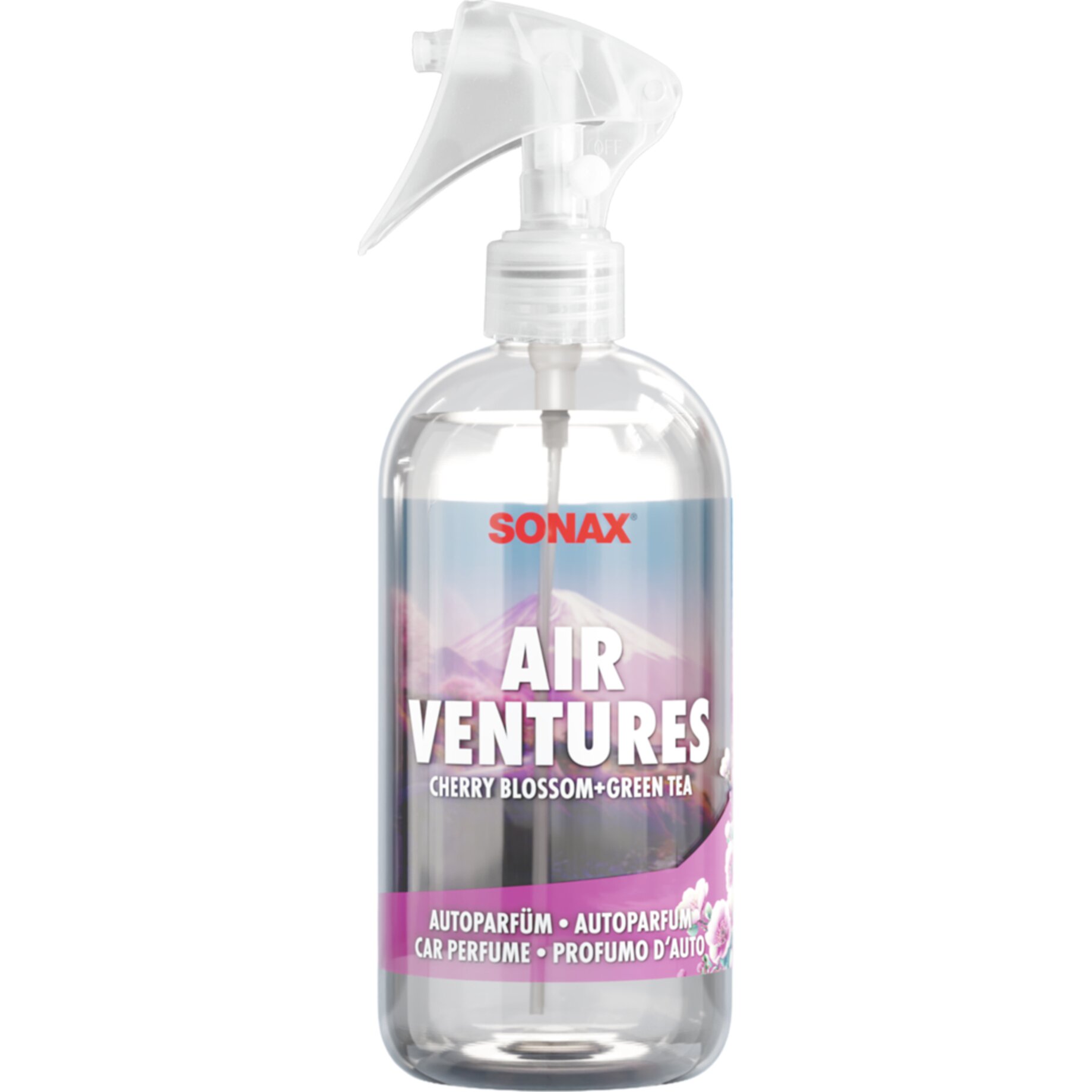 air vent(args), car perfume, spray bottle, kirschblüte, grüner tee