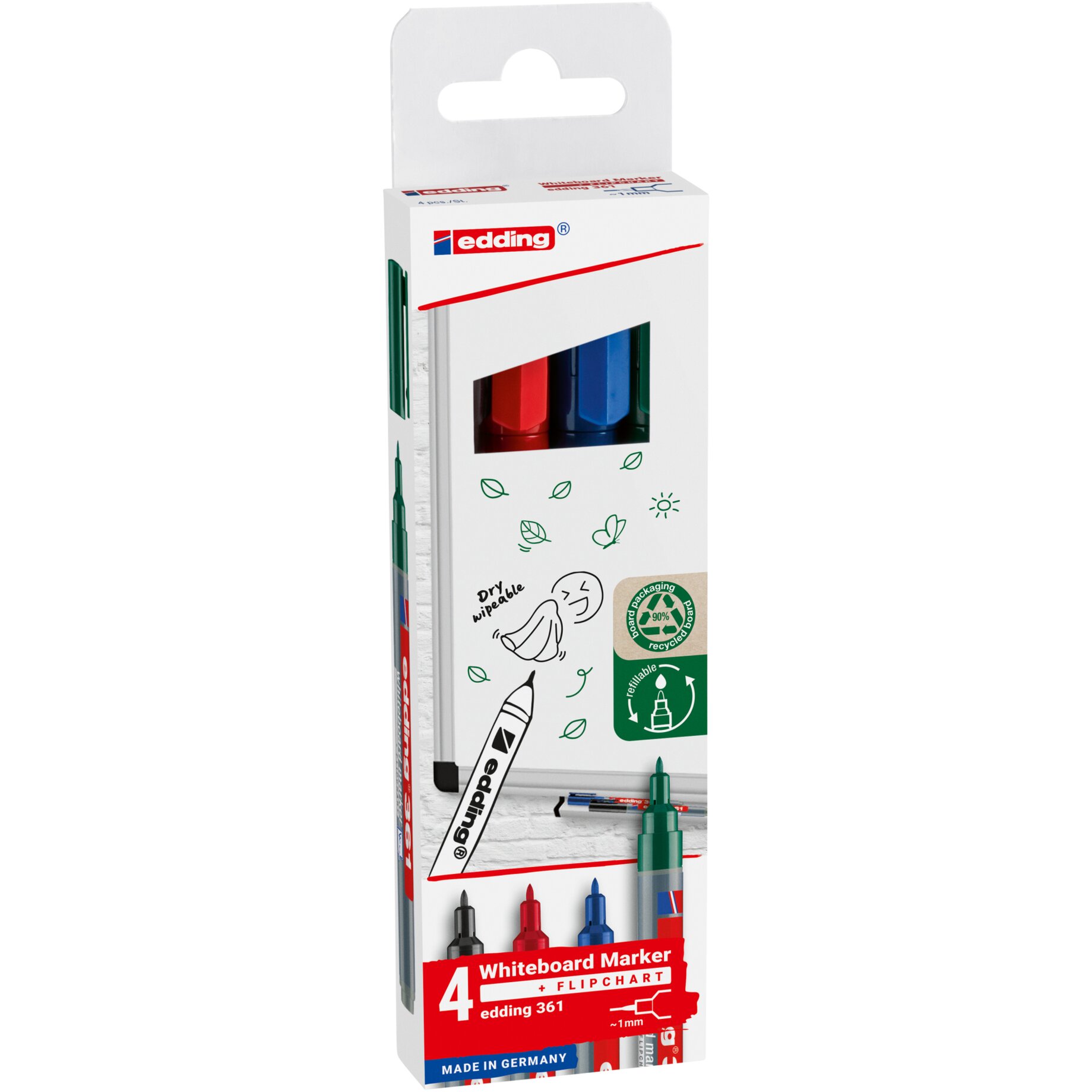 edding Whiteboardmarker sort 4St