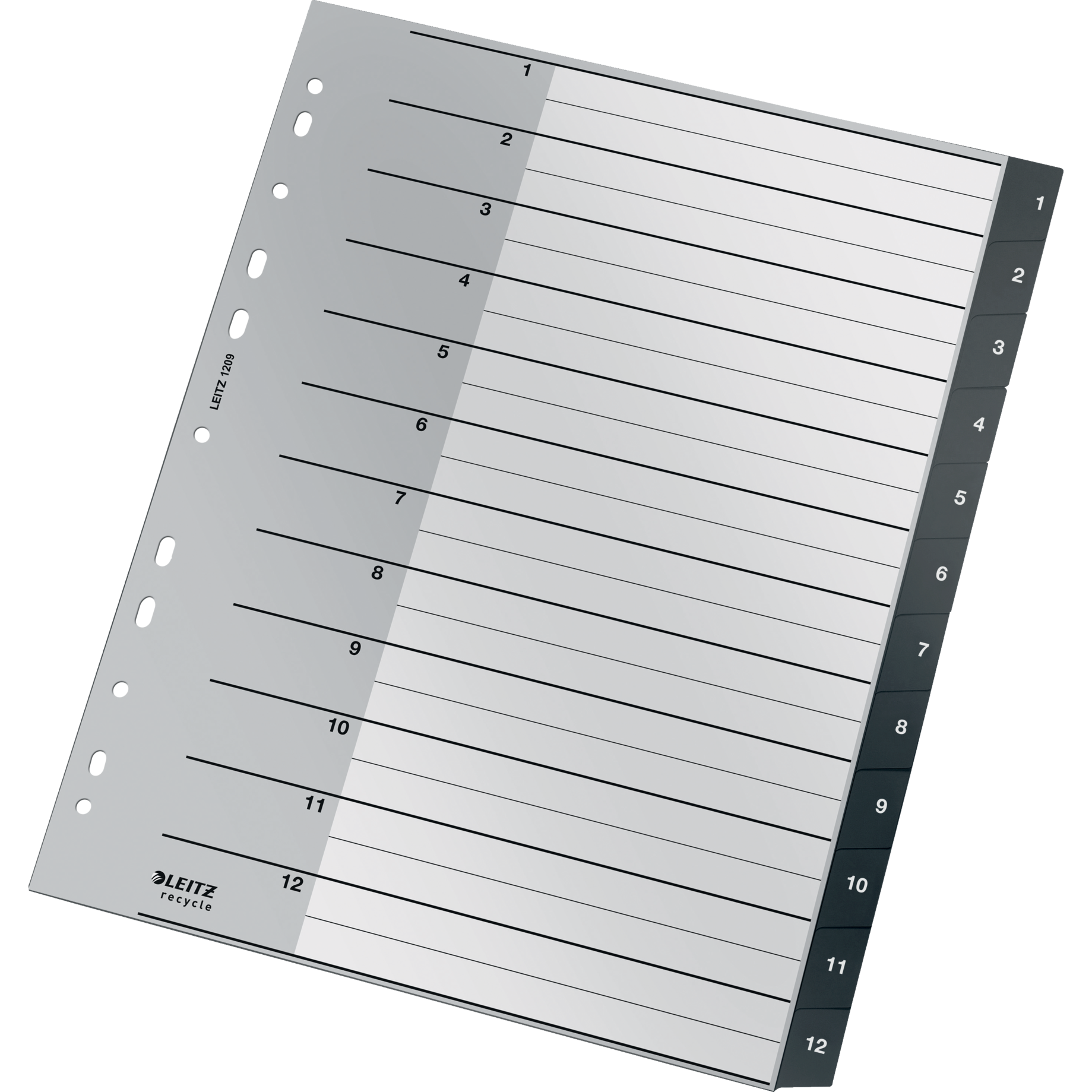 Zahlenregister Recycle klima-kompensiert