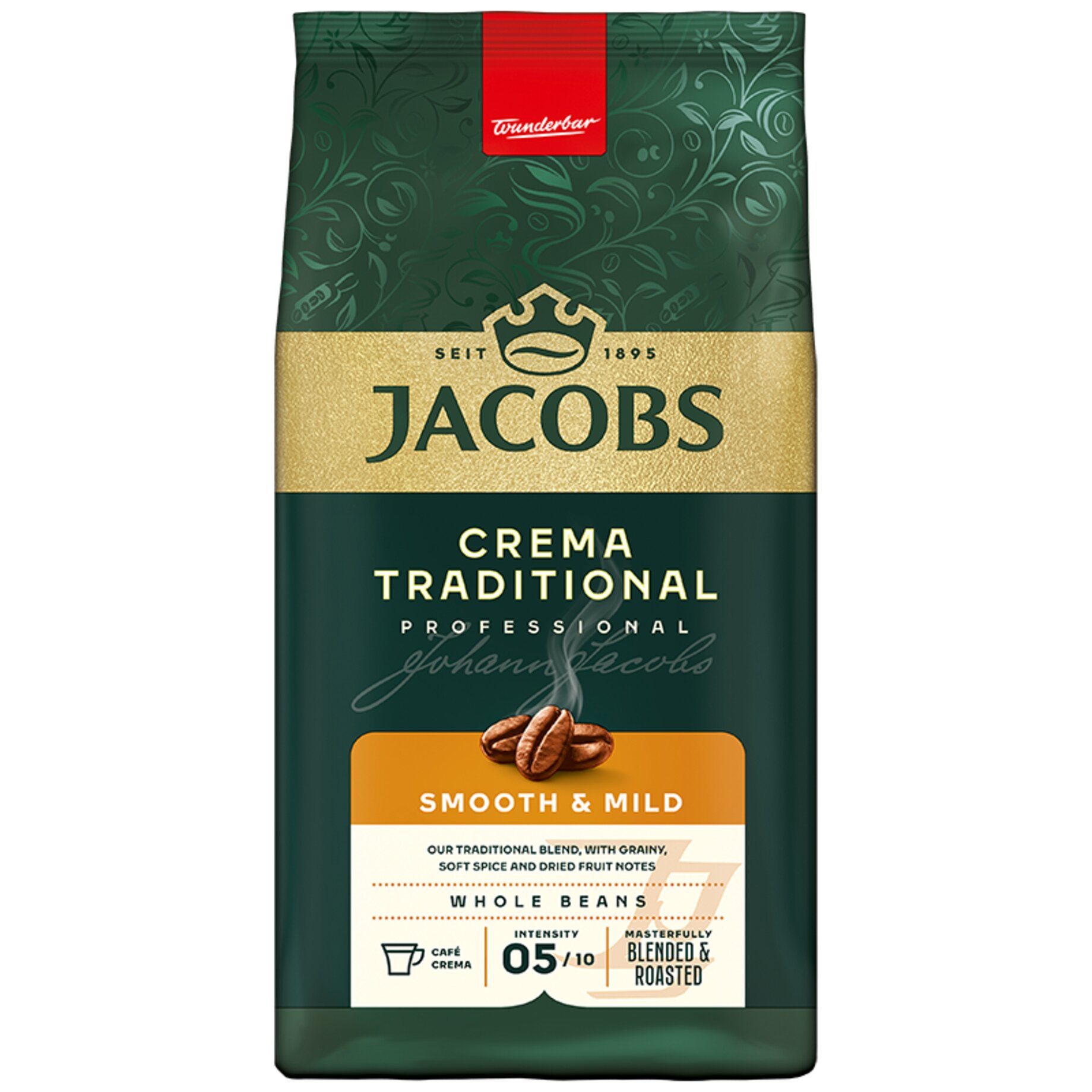 JACOBS Kaffee Crema Traditional Bohne 1kg