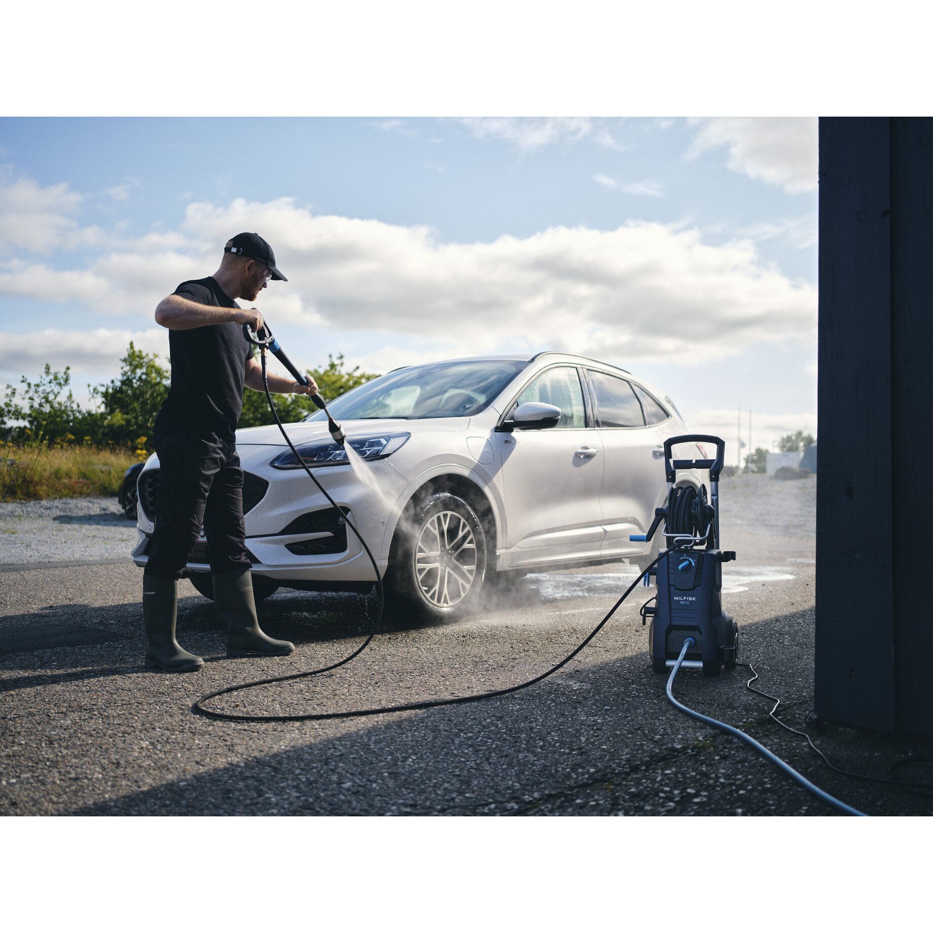 Autowäsche, Hochdruckreiniger, Schaumstrahl, Autowaschlanze, Carwash