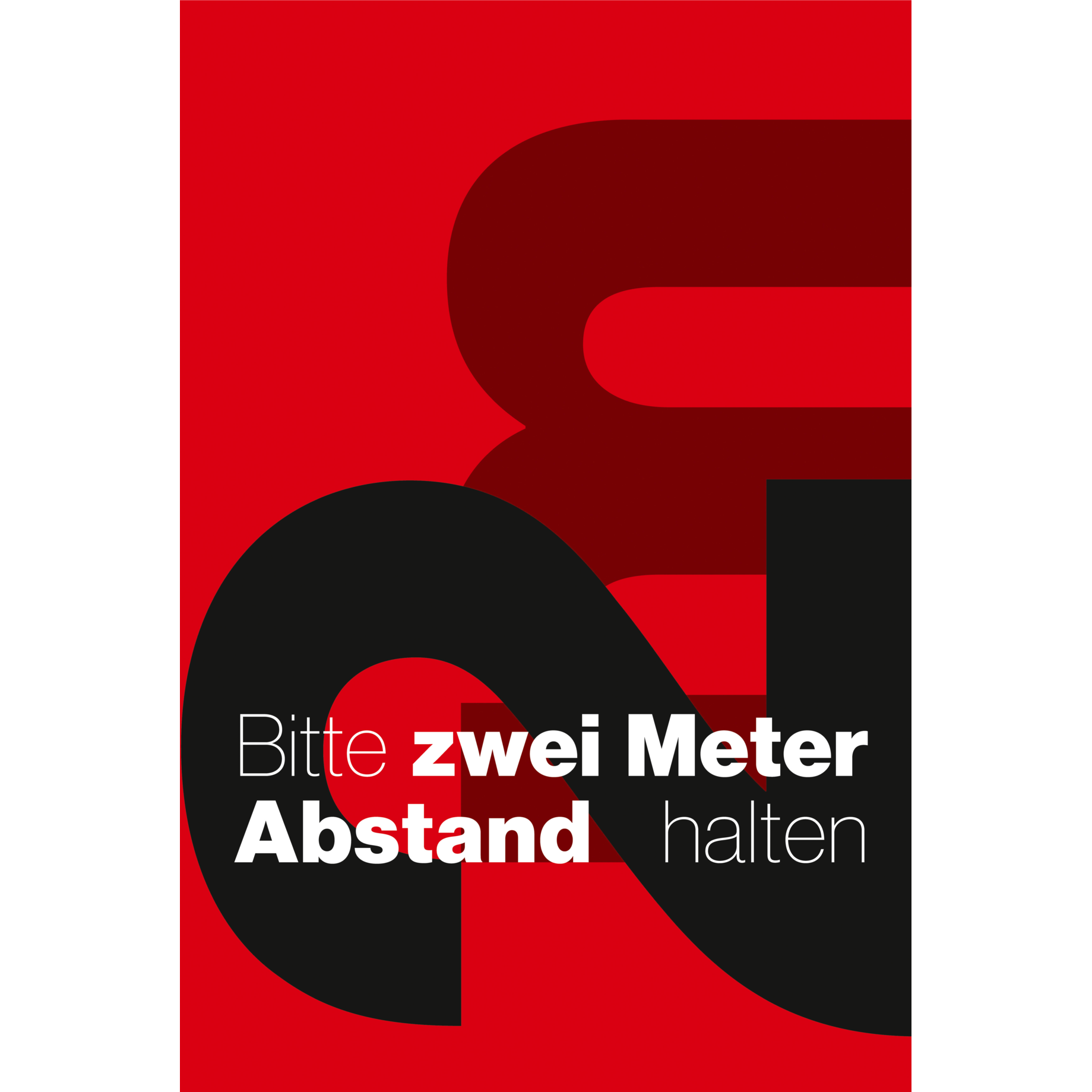 Abstandsmatte Eazycare Sign