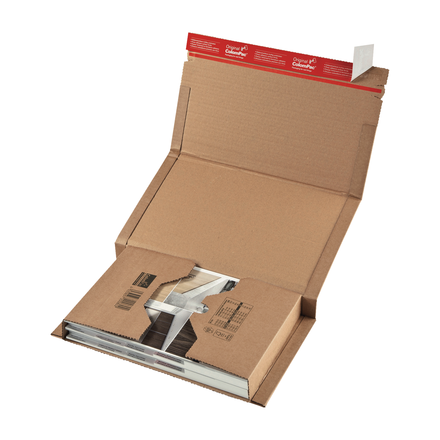 Versandbox Wickelverpackung