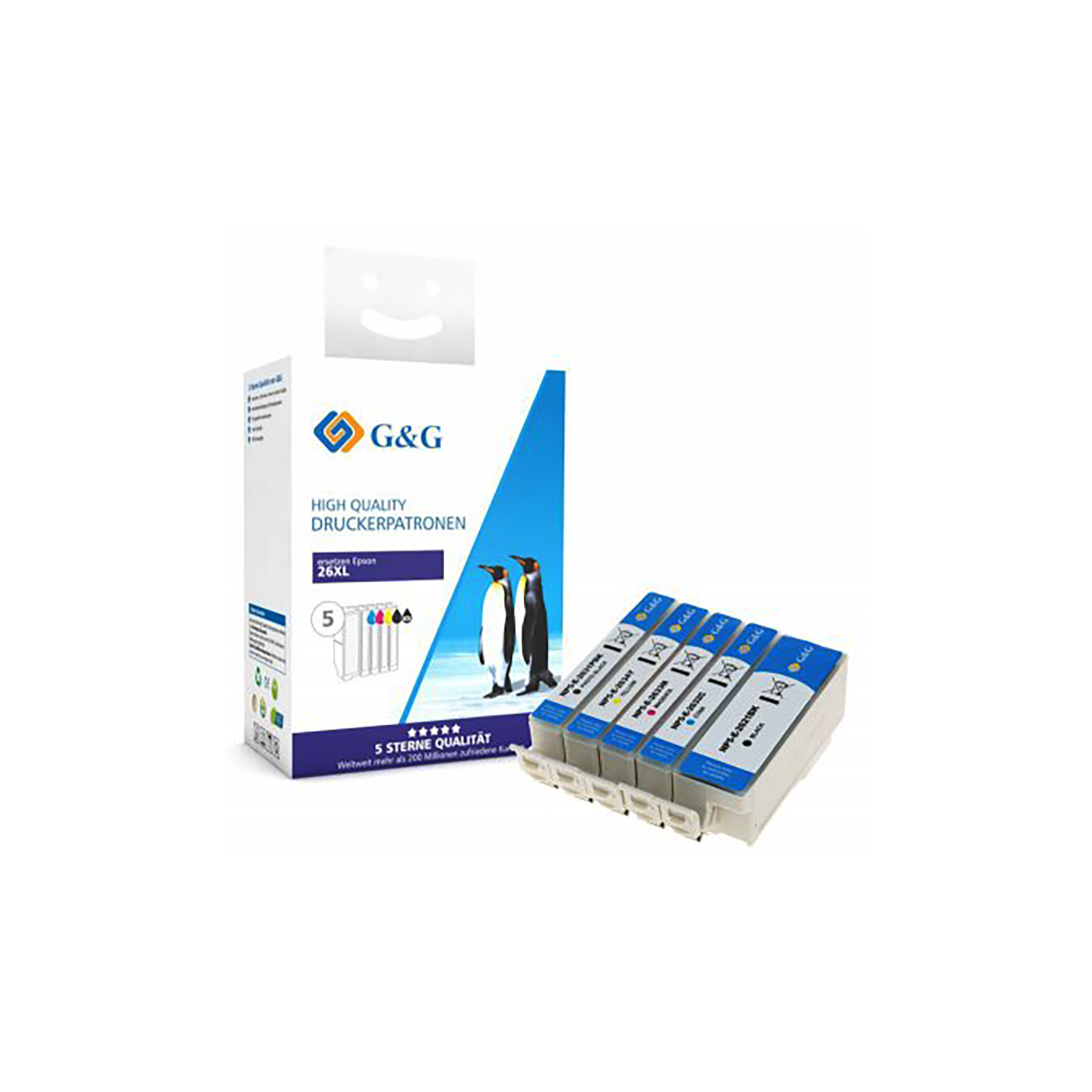 MultipackInkjetpatrone kompatibel zu EPSON Multipack 26XL