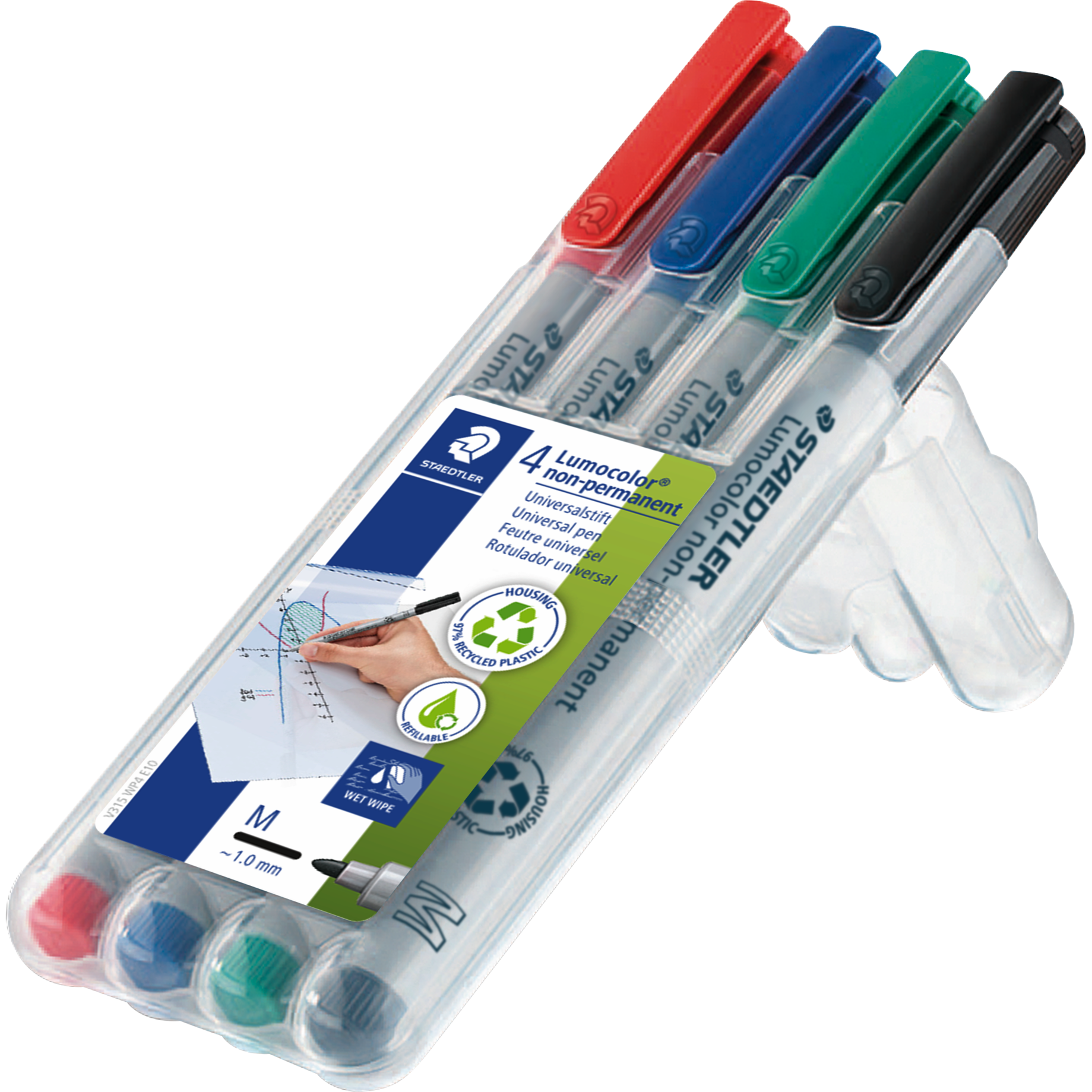 Lumocolor® non-permanent Faserschreiber M