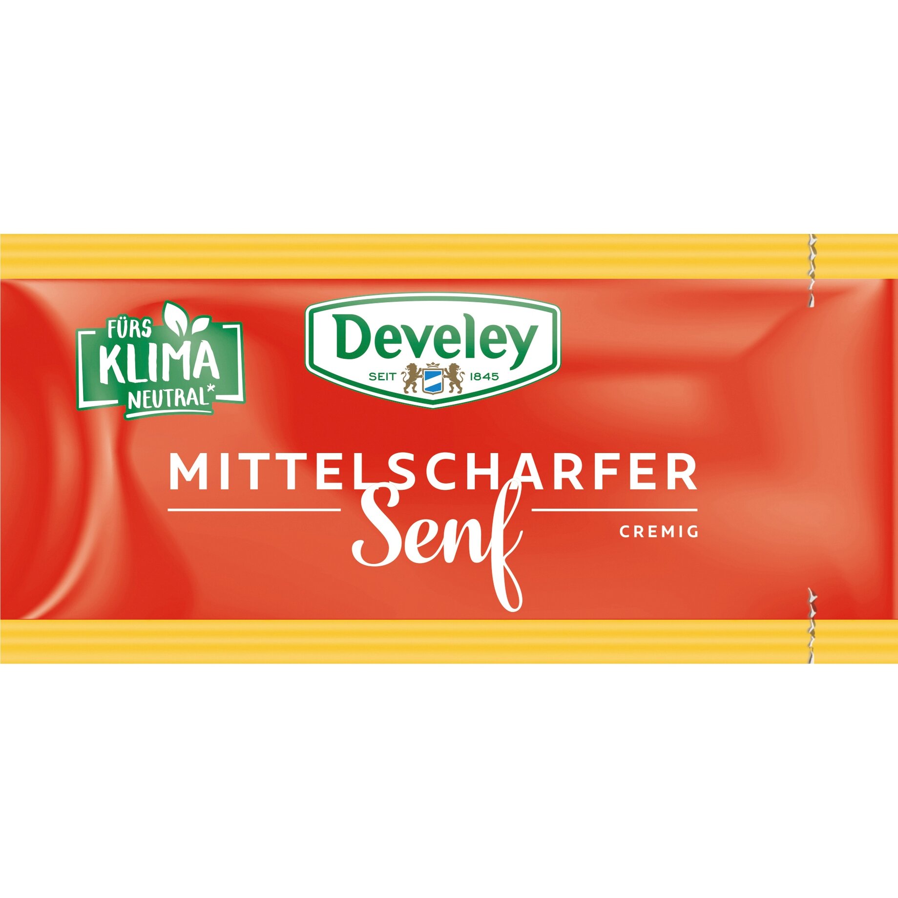 Develey Senf mittelscharf 15 ml 200 St./Pack.