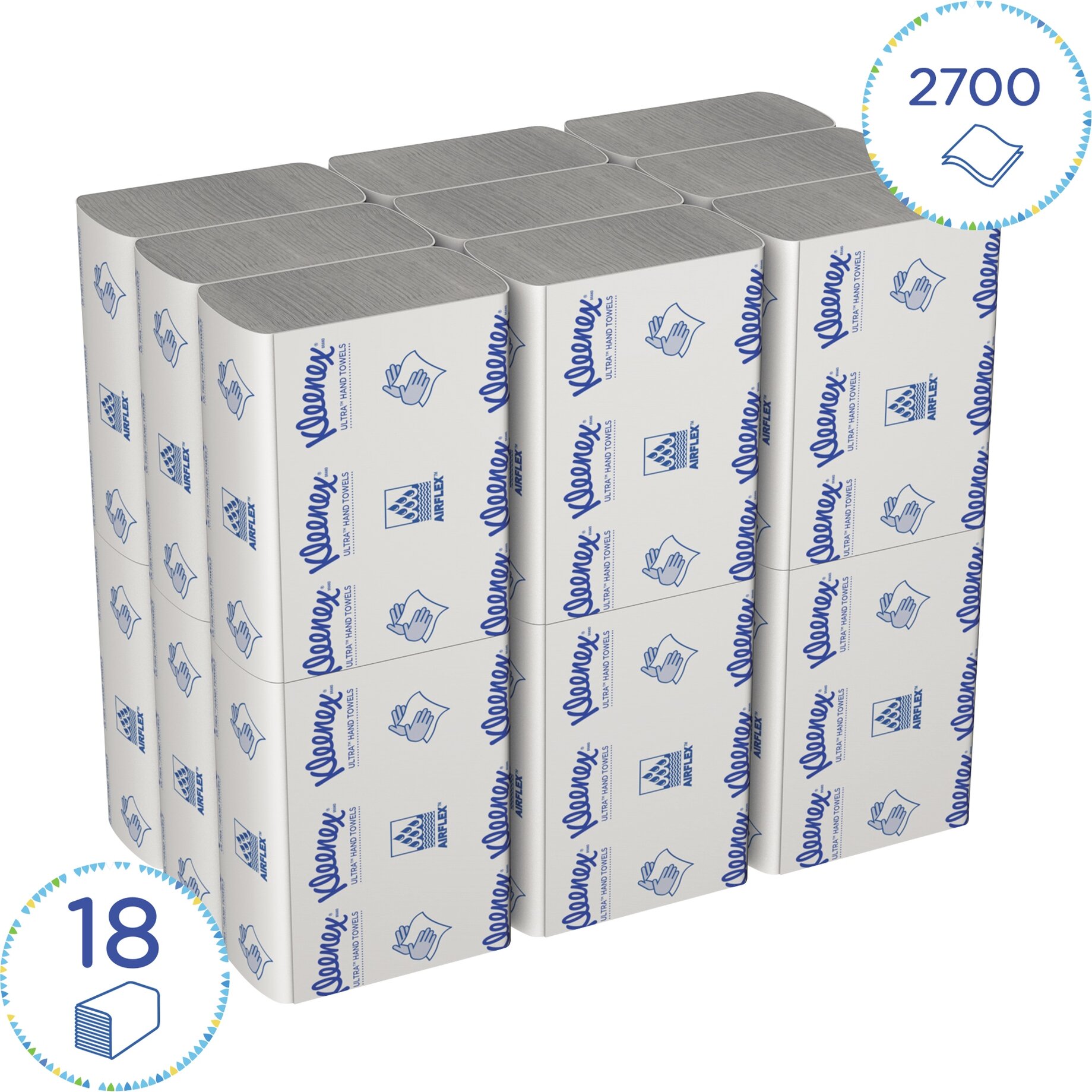 Kleenex Papierhandtuch Ultra MultiFold 2lg 24,1x19,1cm