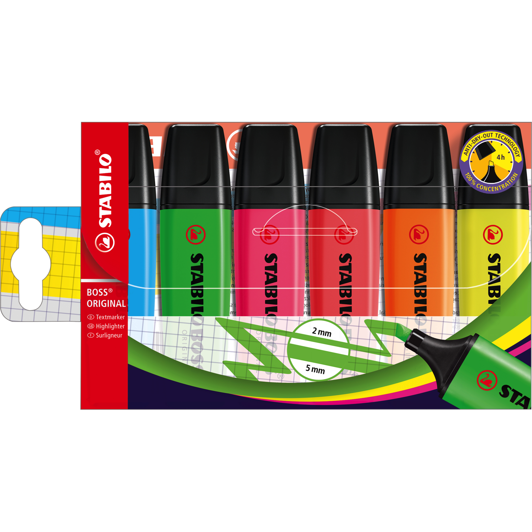 Textmarker STABILO® BOSS® ORIGINAL