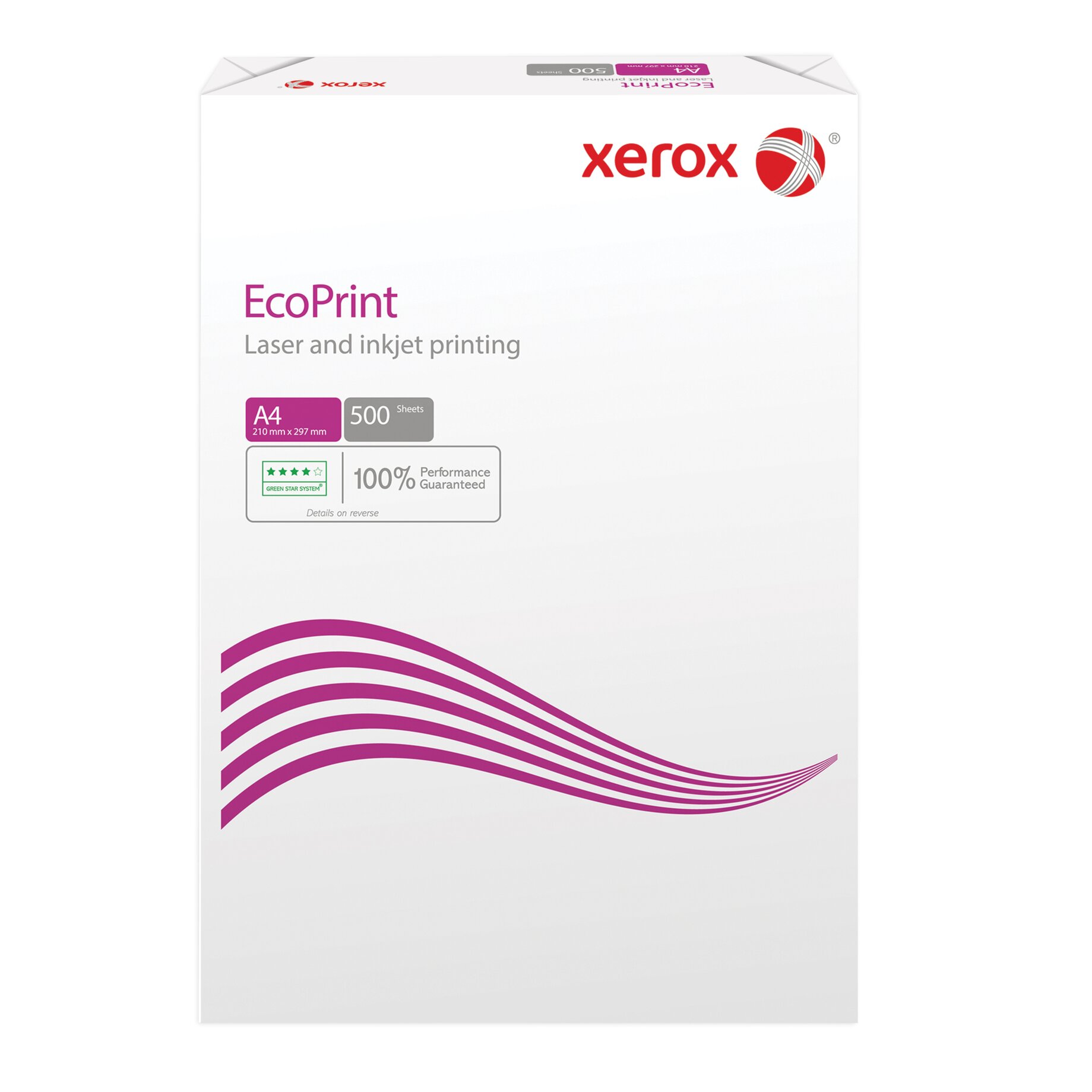 A4, Druckerpapier, EcoPrint, Laser-Druck, 500 Blatt, A4, Druckerpapier, EcoPrint, Laser- und Tintenstrahldruck, 500 Blatt
