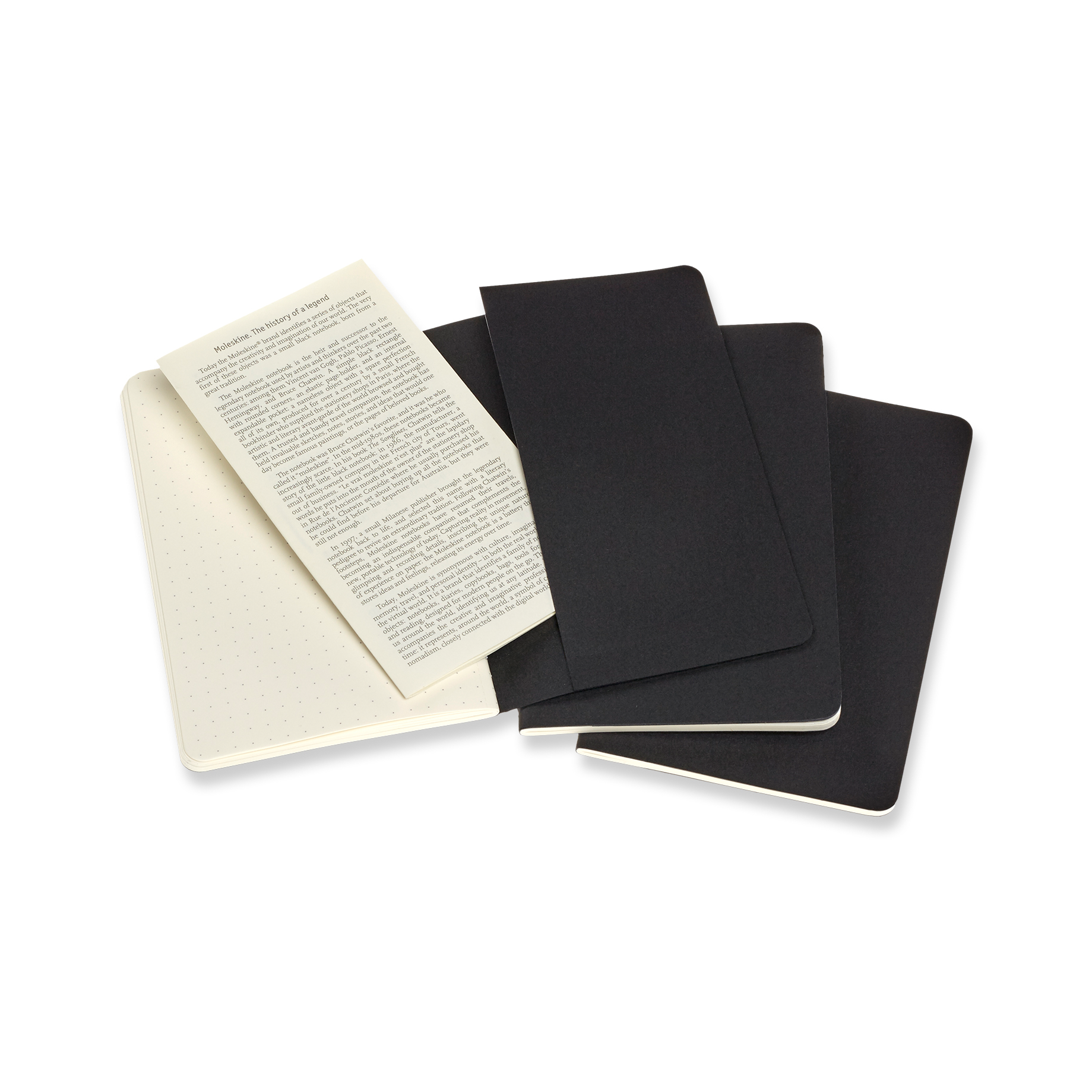 Notizheft Cahier, Pocket 3er Set
