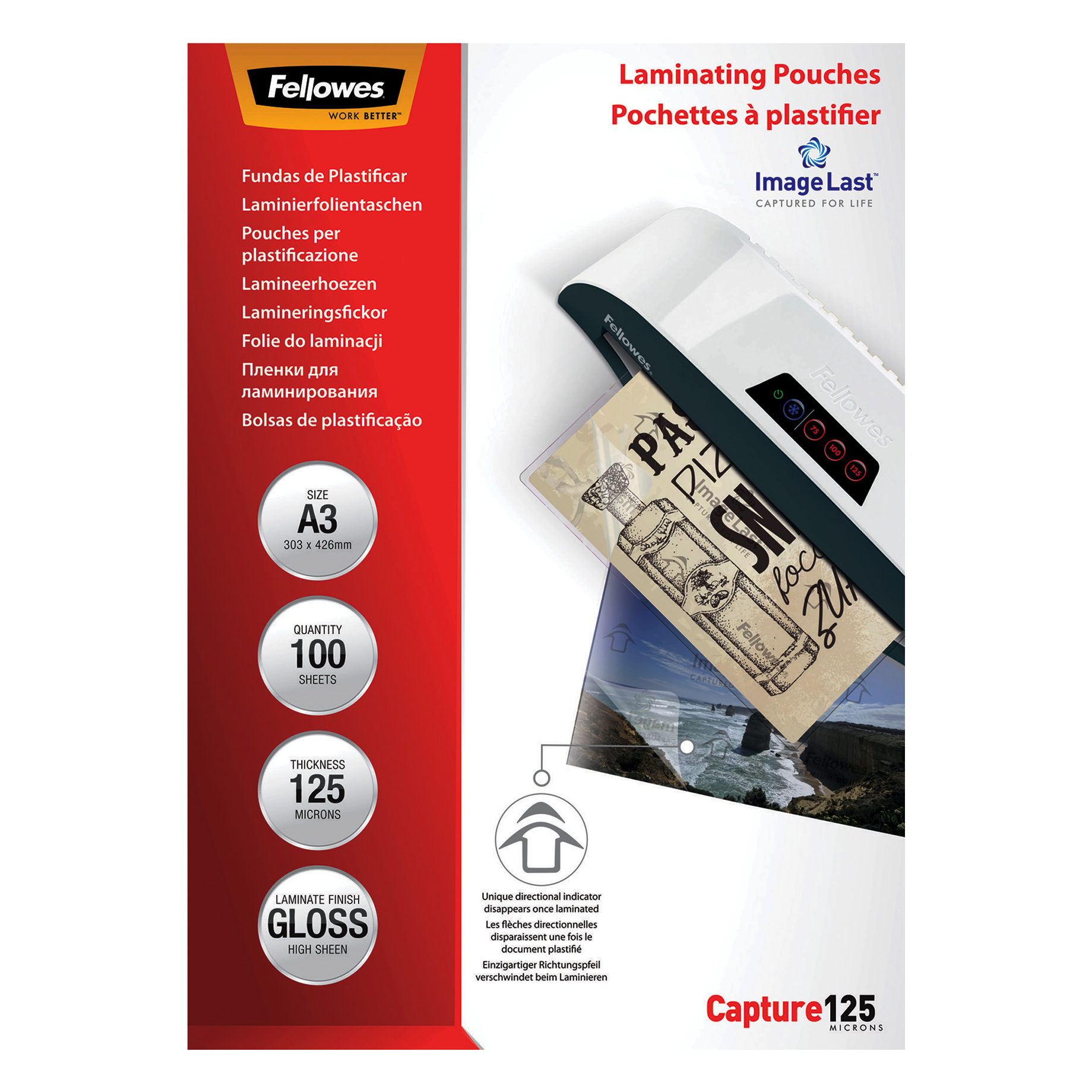 Fellowes® Laminierfolie ImageLast™ Enhance 80