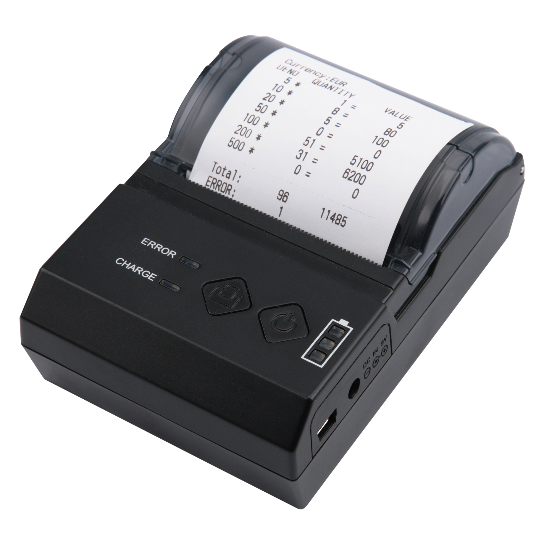 Bondrucker NCP 58 für Geldzähler und Münzsortierer NC 560/570/590/620/CC 202