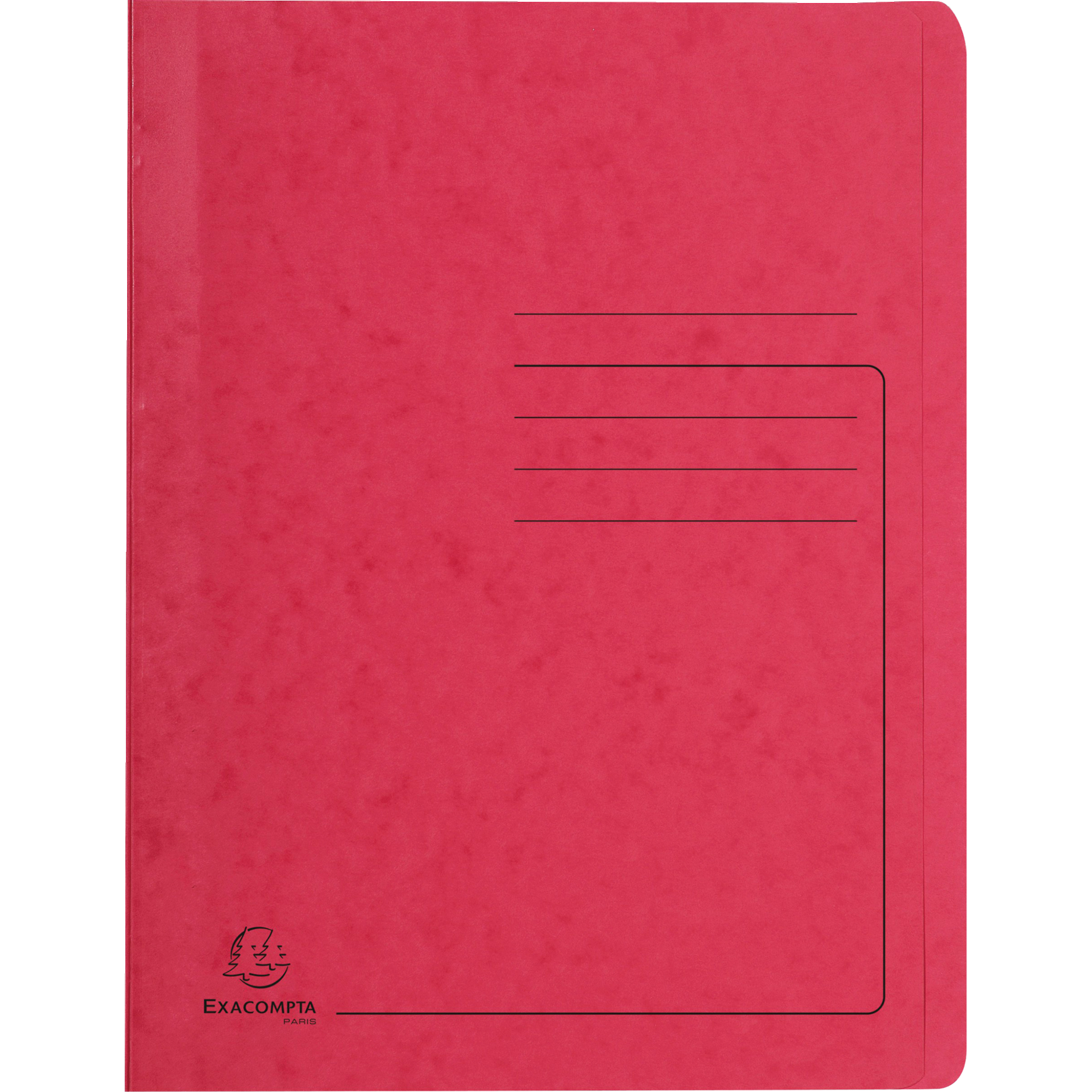 Notizbuch, Notizheft, pink, Karton-Außenhülle, Einband mit Linien