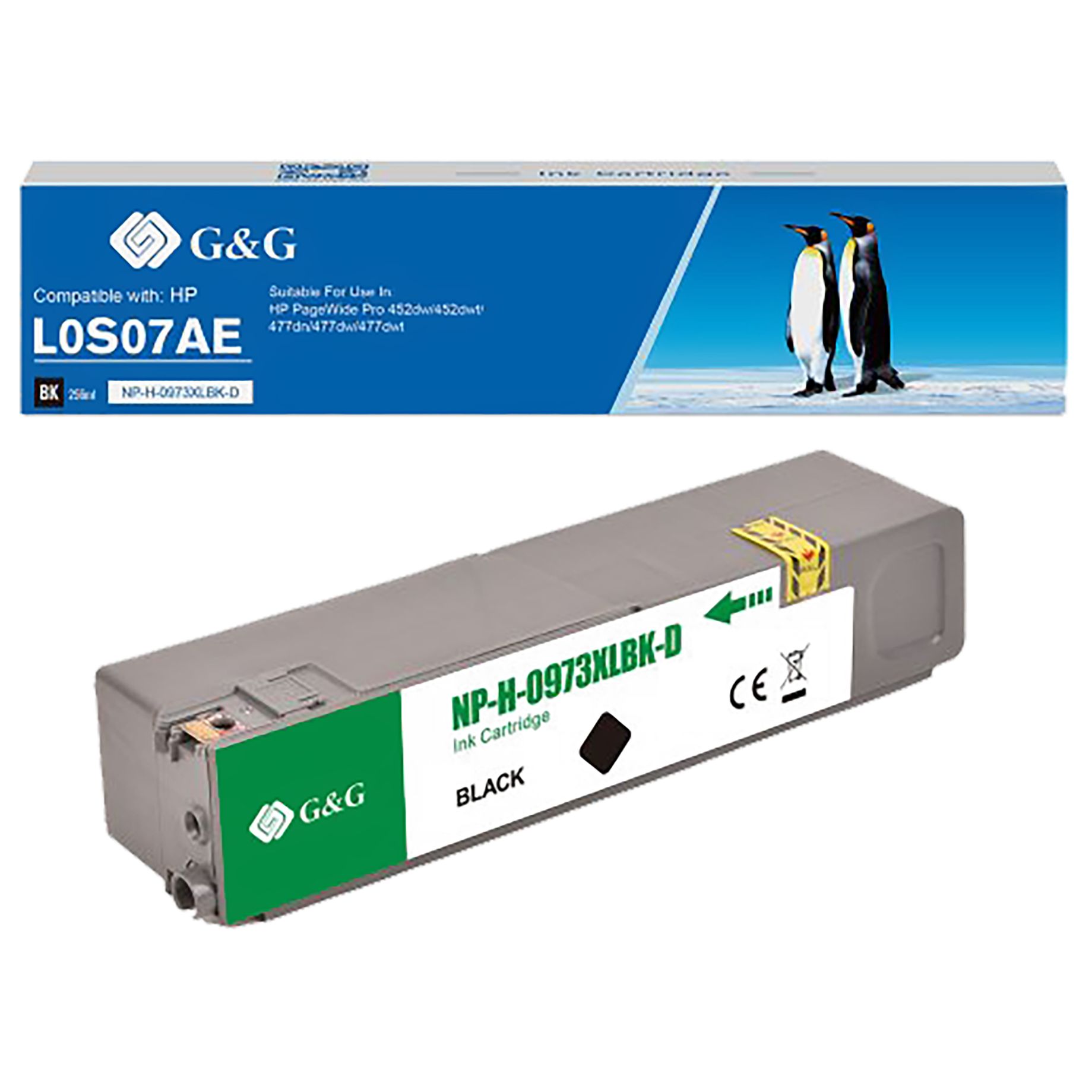 Inkjetpatrone kompatibel zu HP 973XL