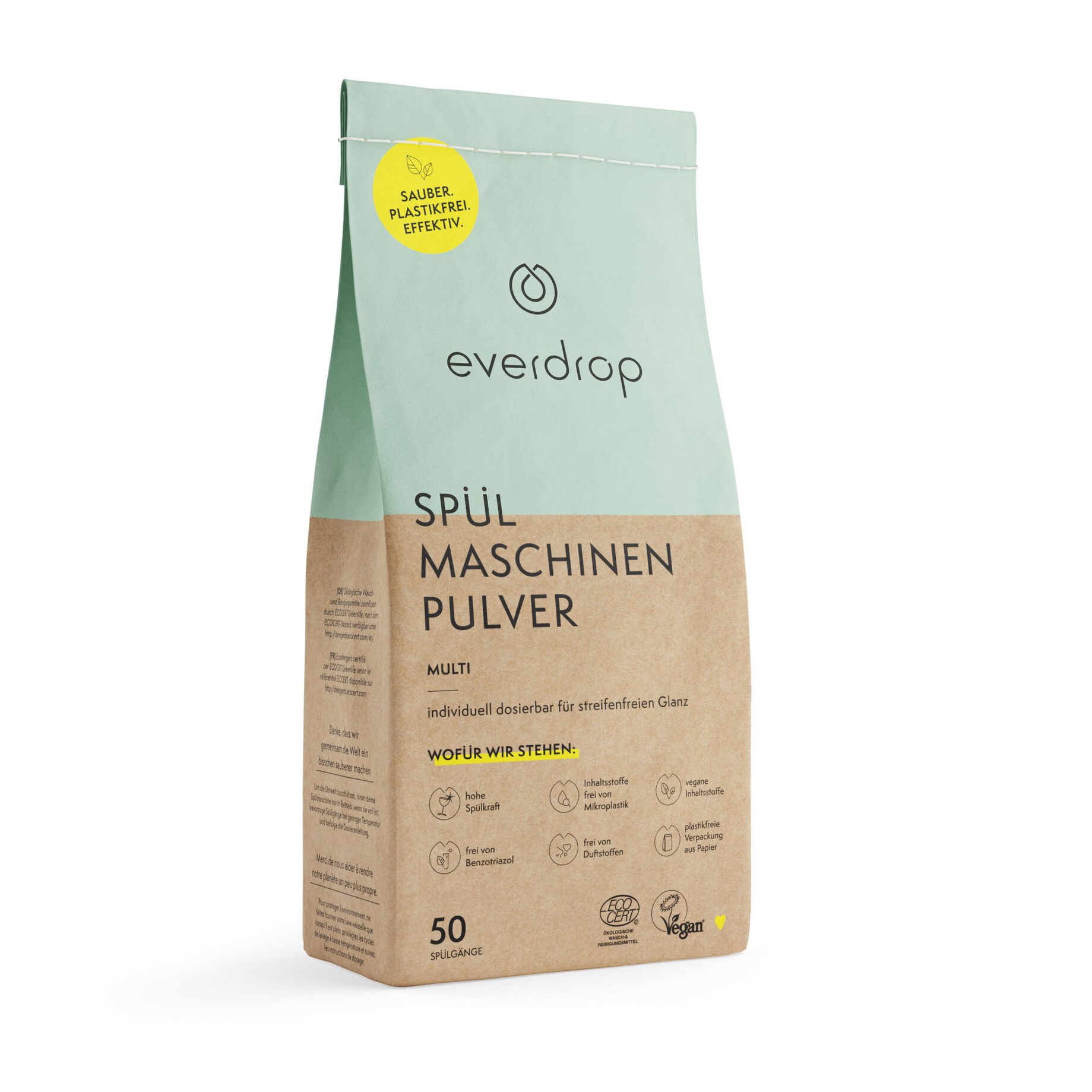 Spülmaschinen-Pulver everdrop