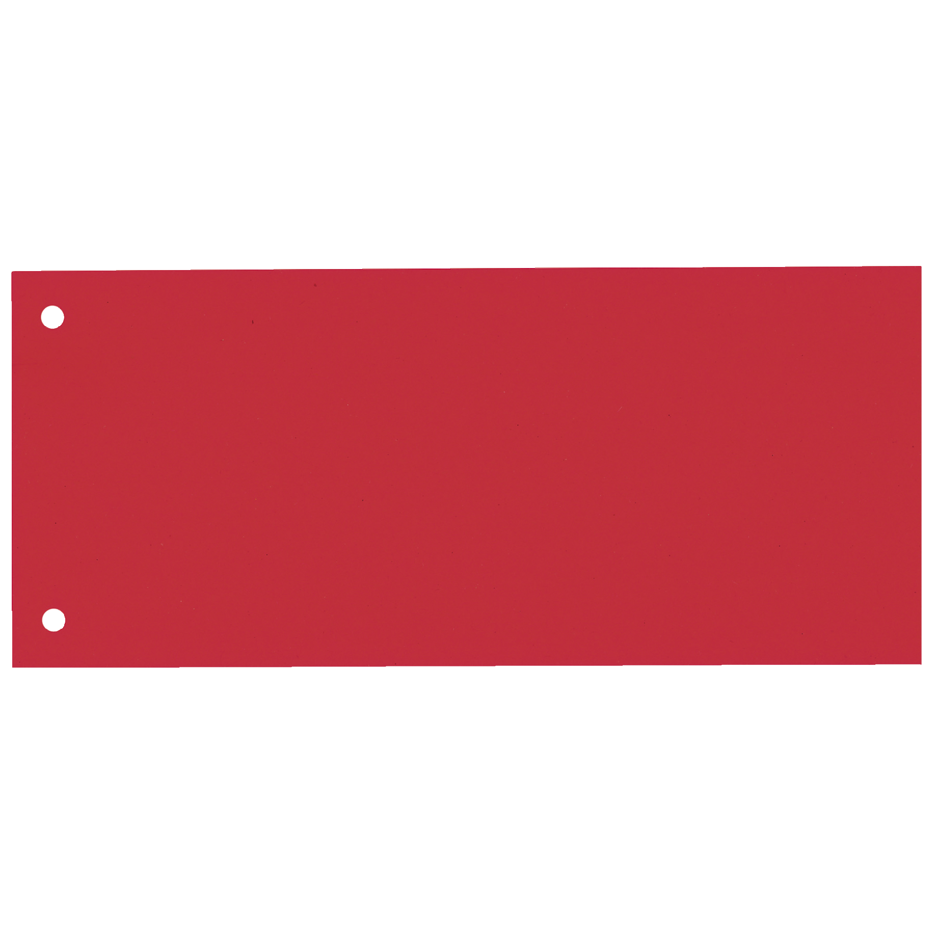 Bene Trennstreifen Karton rot 100 St./Pack.